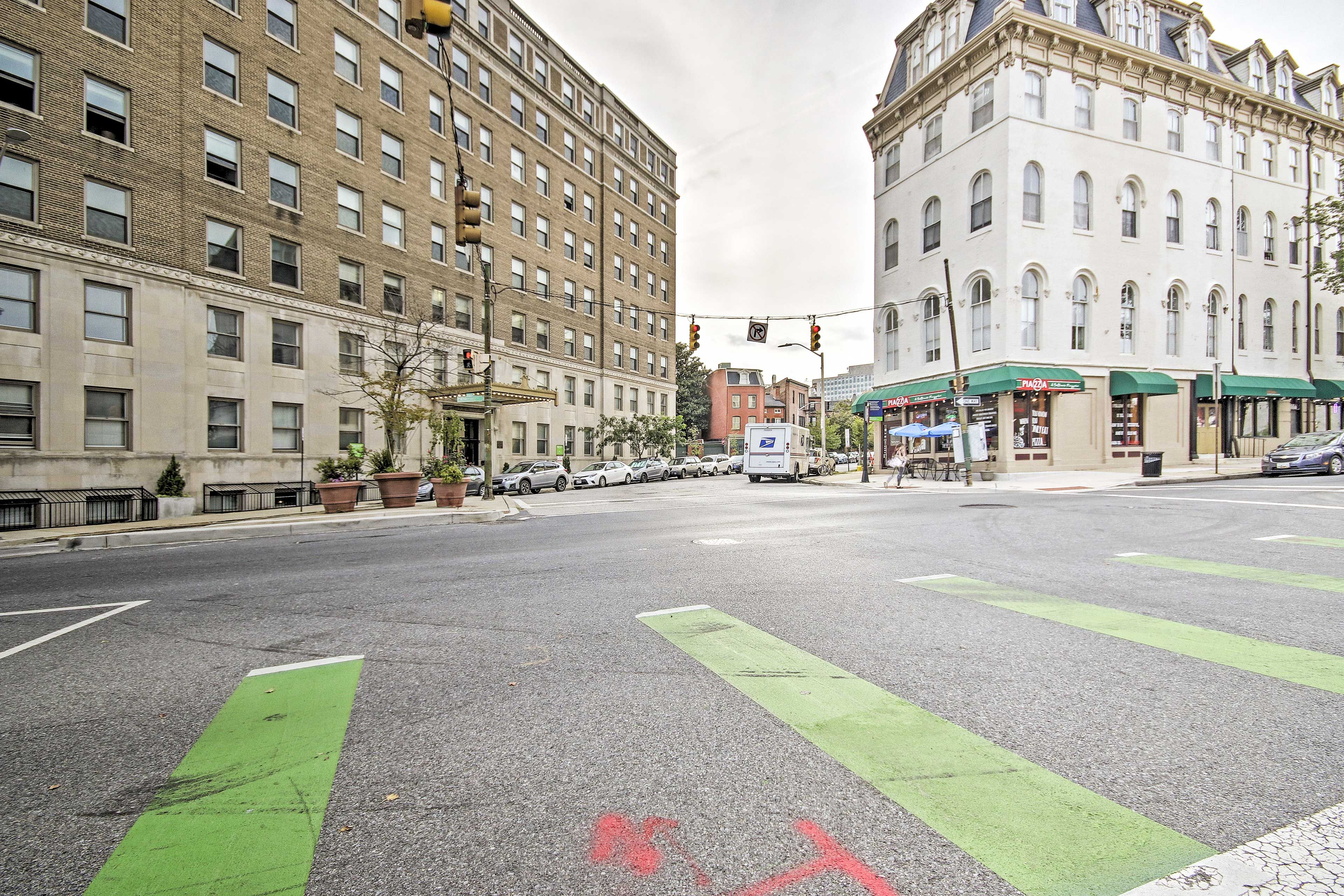 Exploring the city is effortless when you stay at this Mount Vernon apartment!