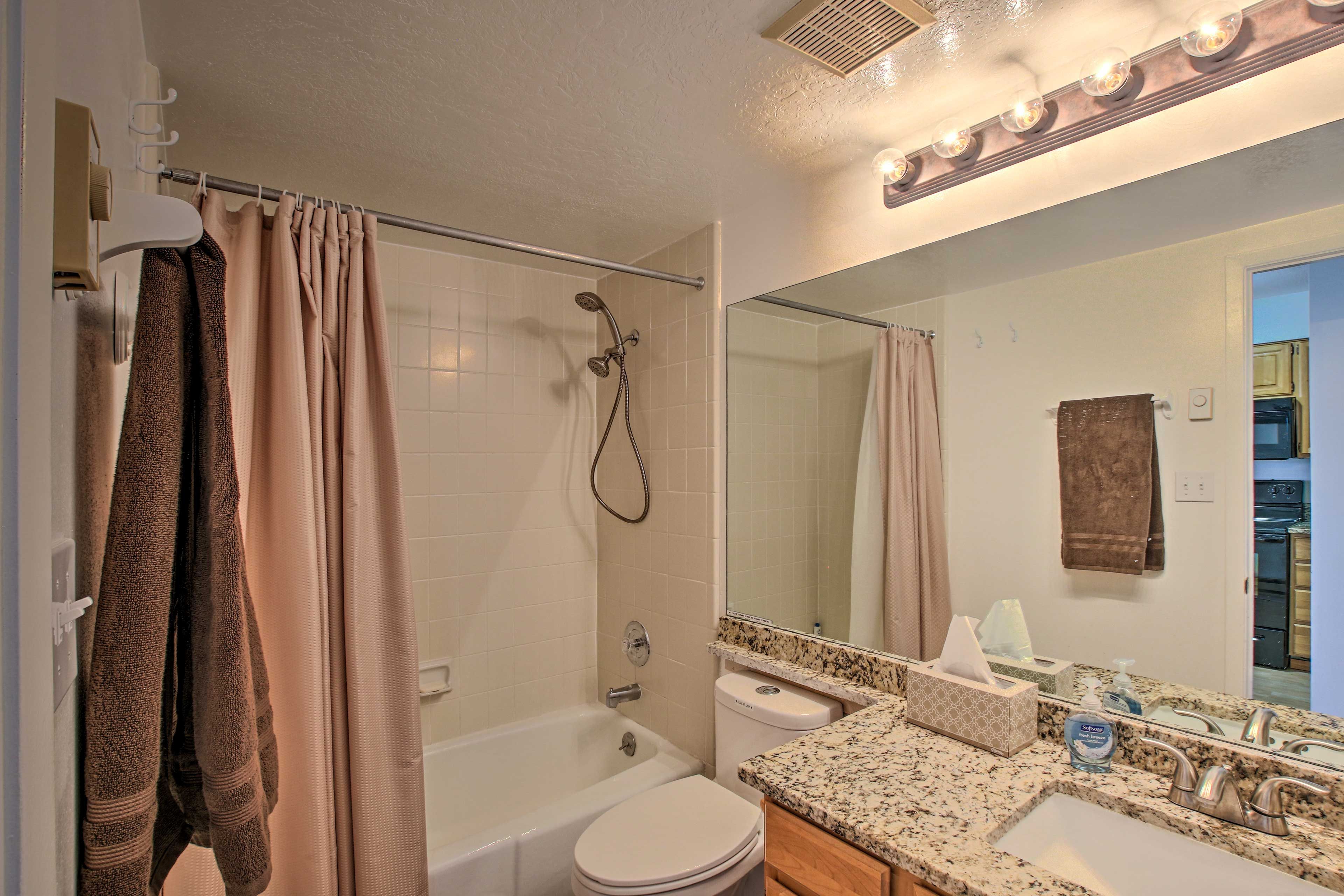 Bathroom | Linens & Towels Provided | Hair Dryer