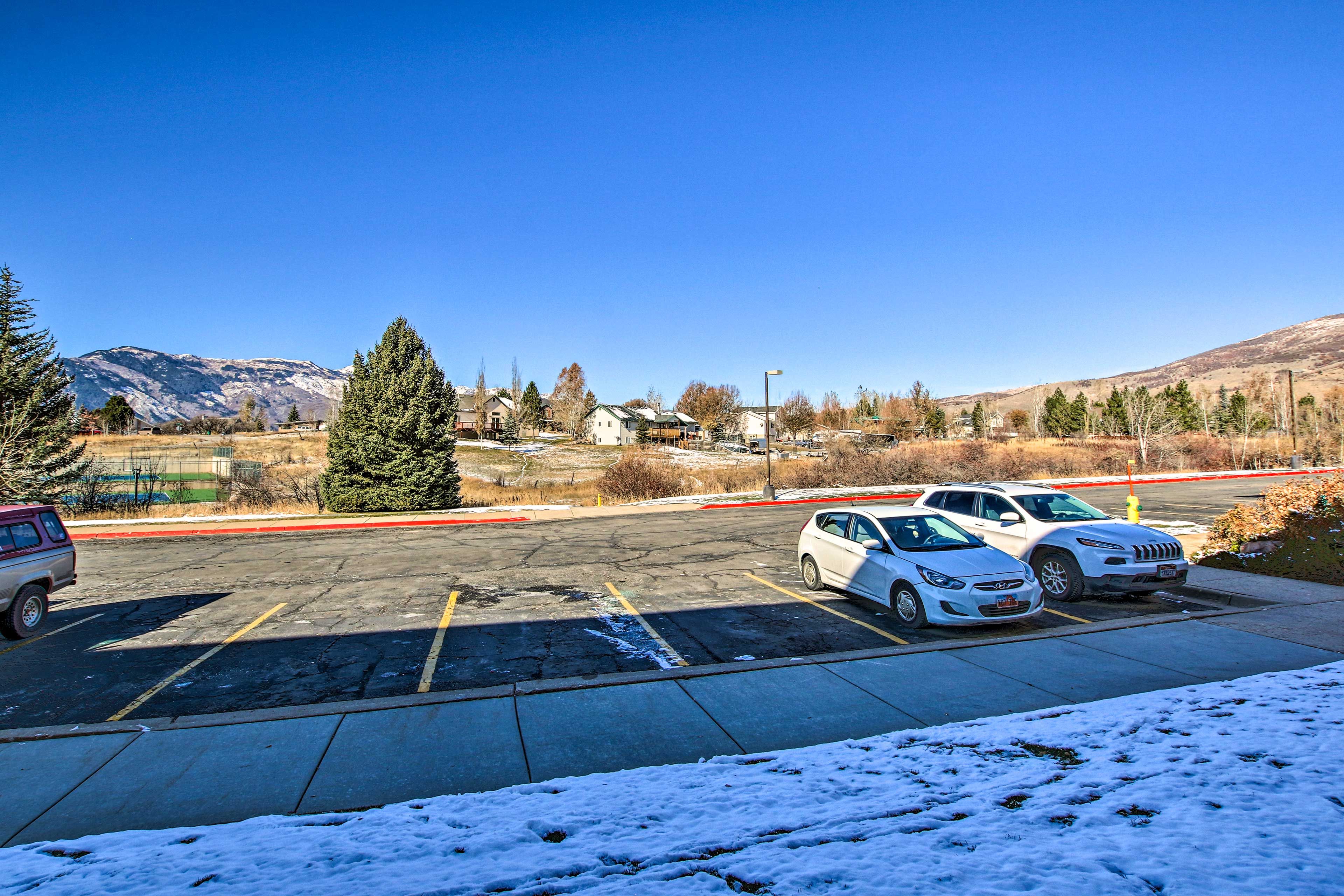 Parking Lot | Mountain Views