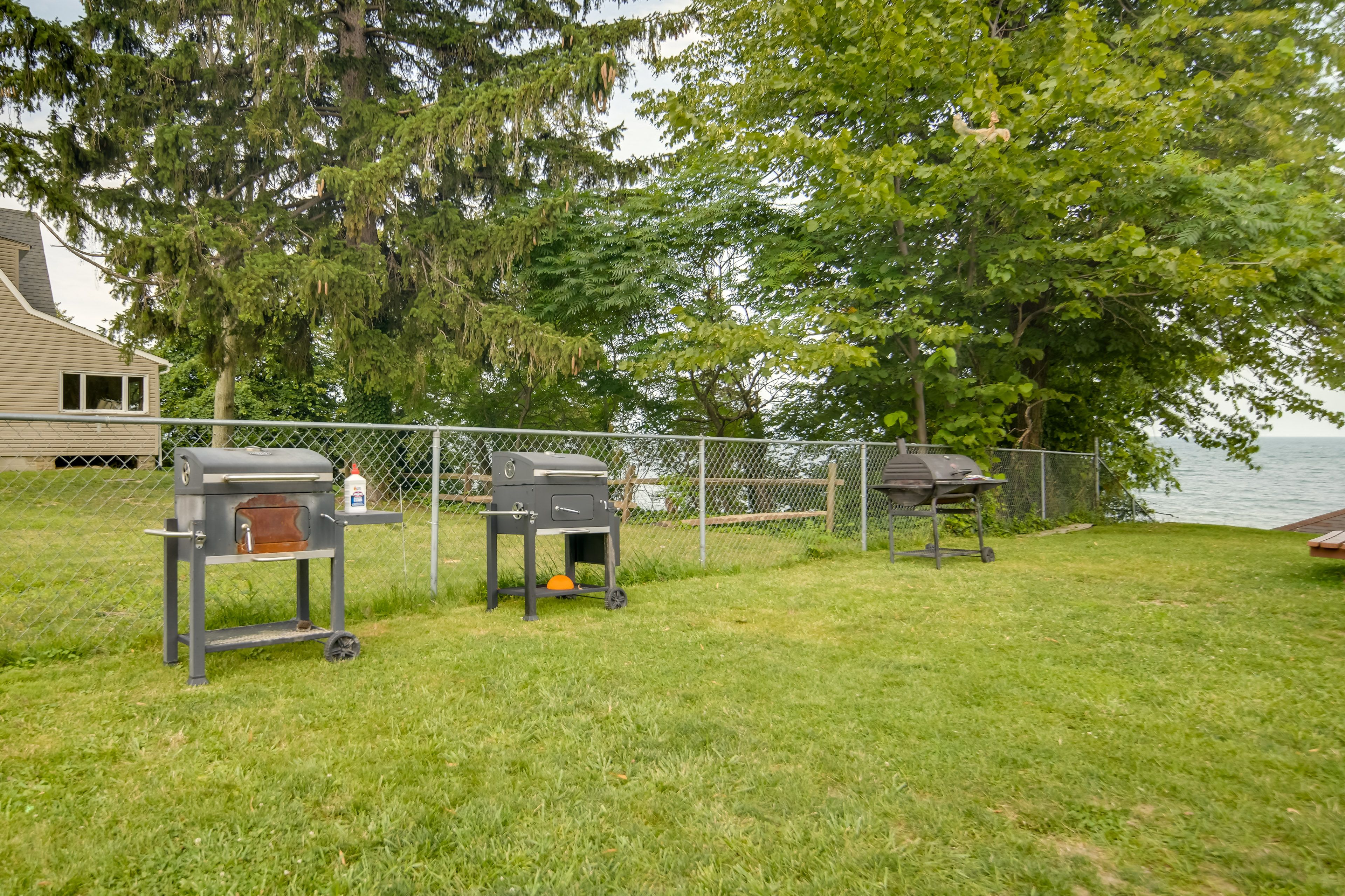 Community Area | 2 Charcoal Grills (Charcoal Not Provided)