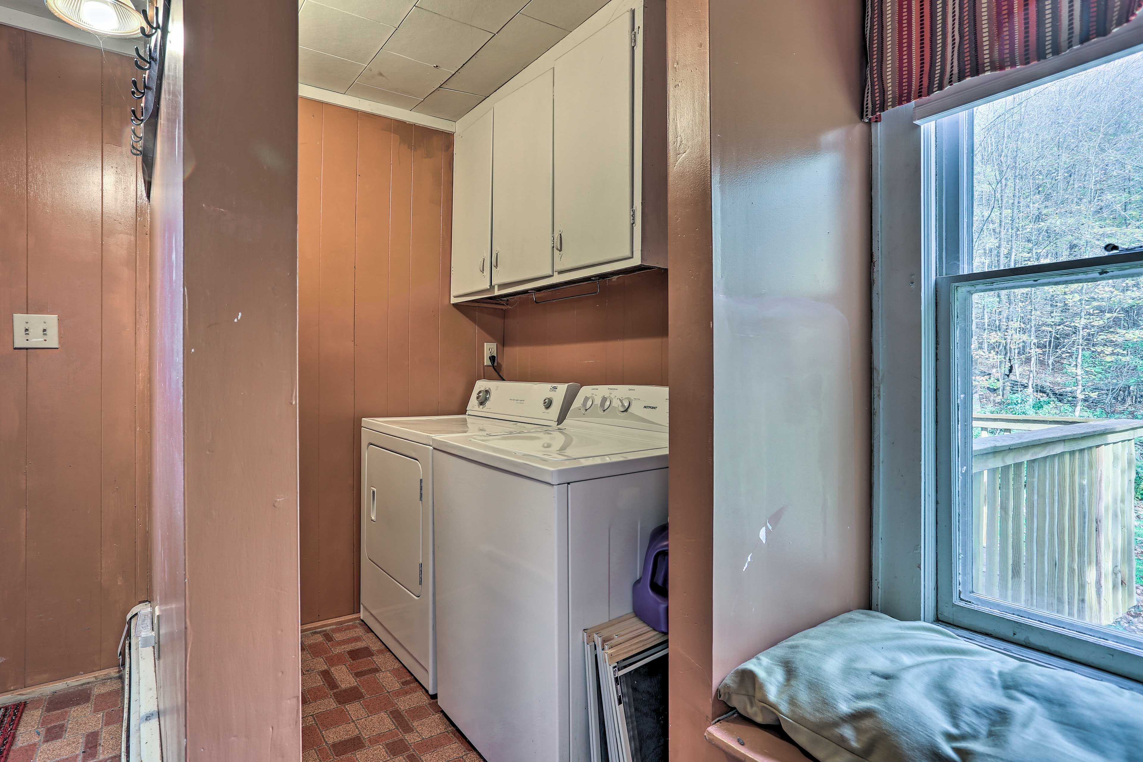 Keep your wardrobe fresh with laundry machines!