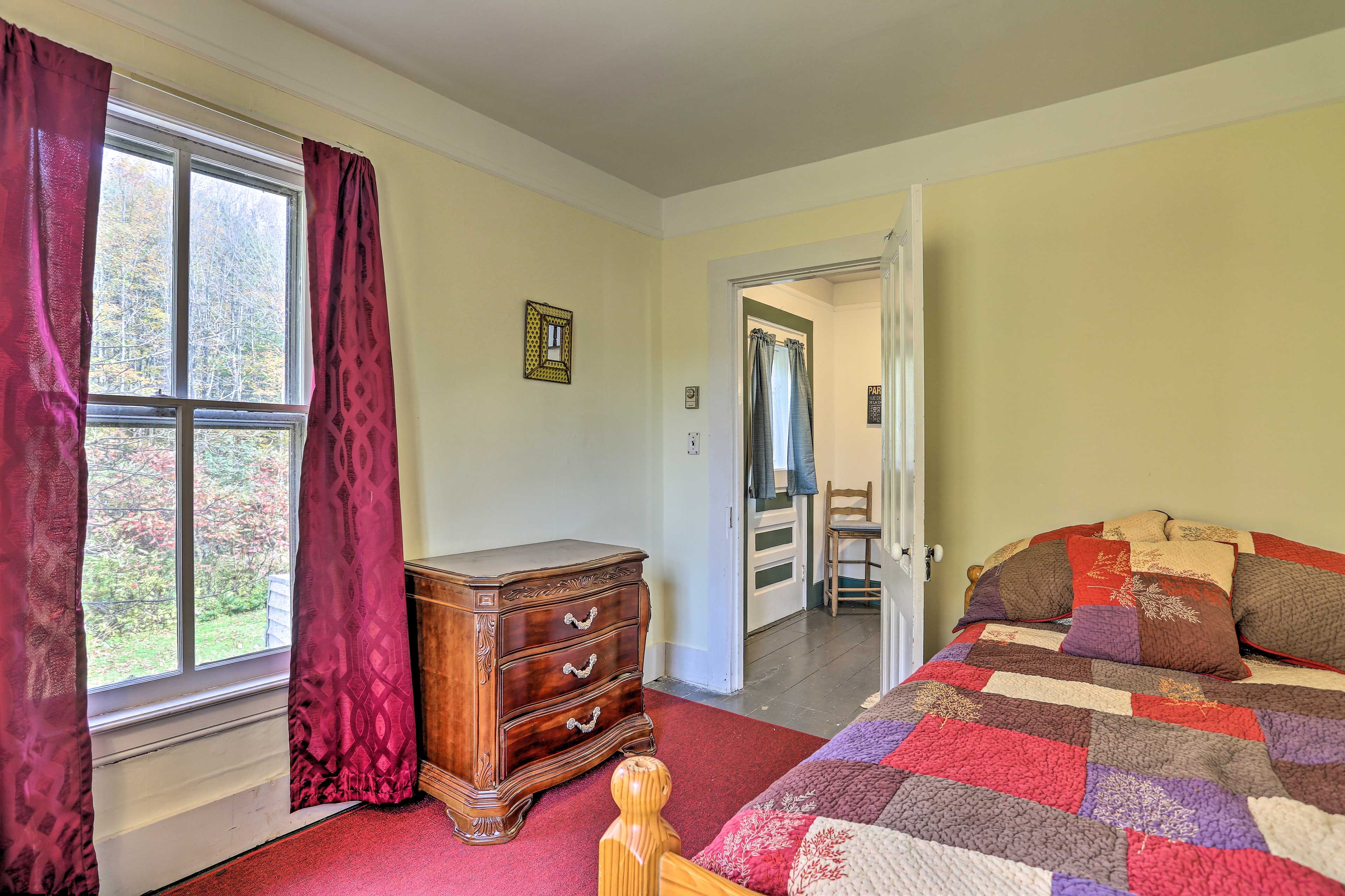 The house is full of turn-of-the-century charm!