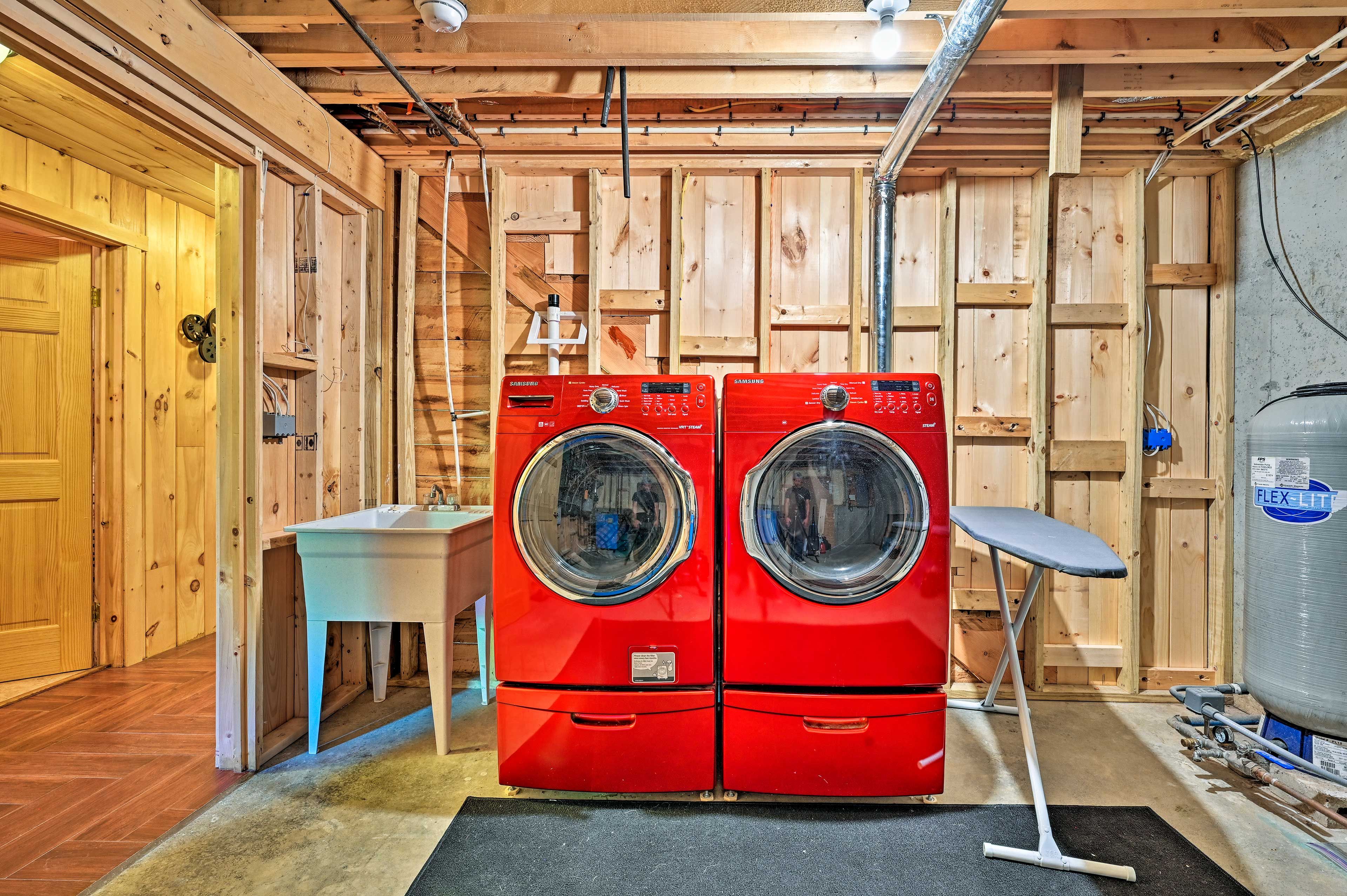 Washer & Dryer | Iron & Board