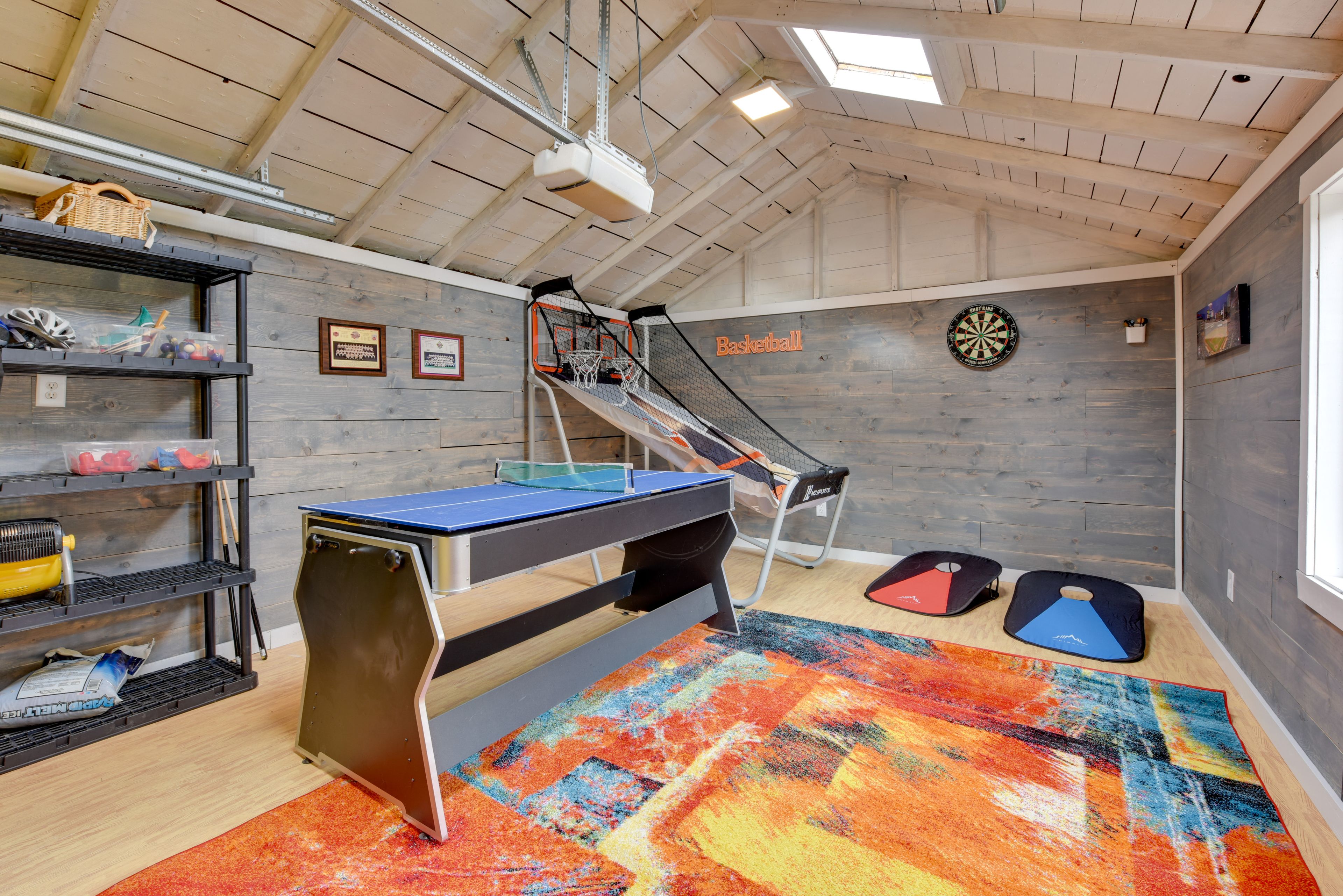 Second Game Room | Basketball Game | Ping Pong Table | Corn Hole