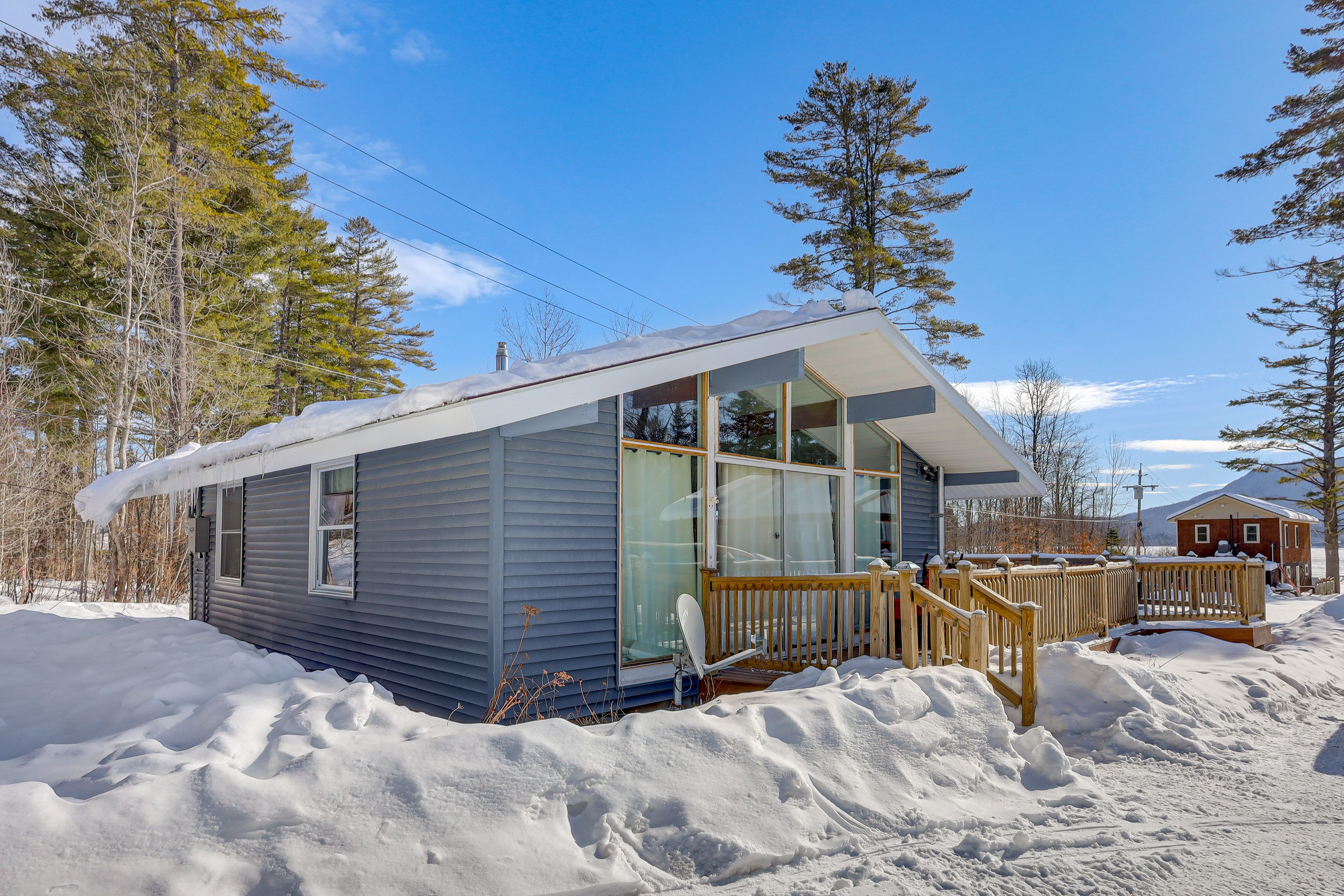 Speculator Vacation Rental | 2BR | 1BA | 672 Sq Ft | Stairs Required