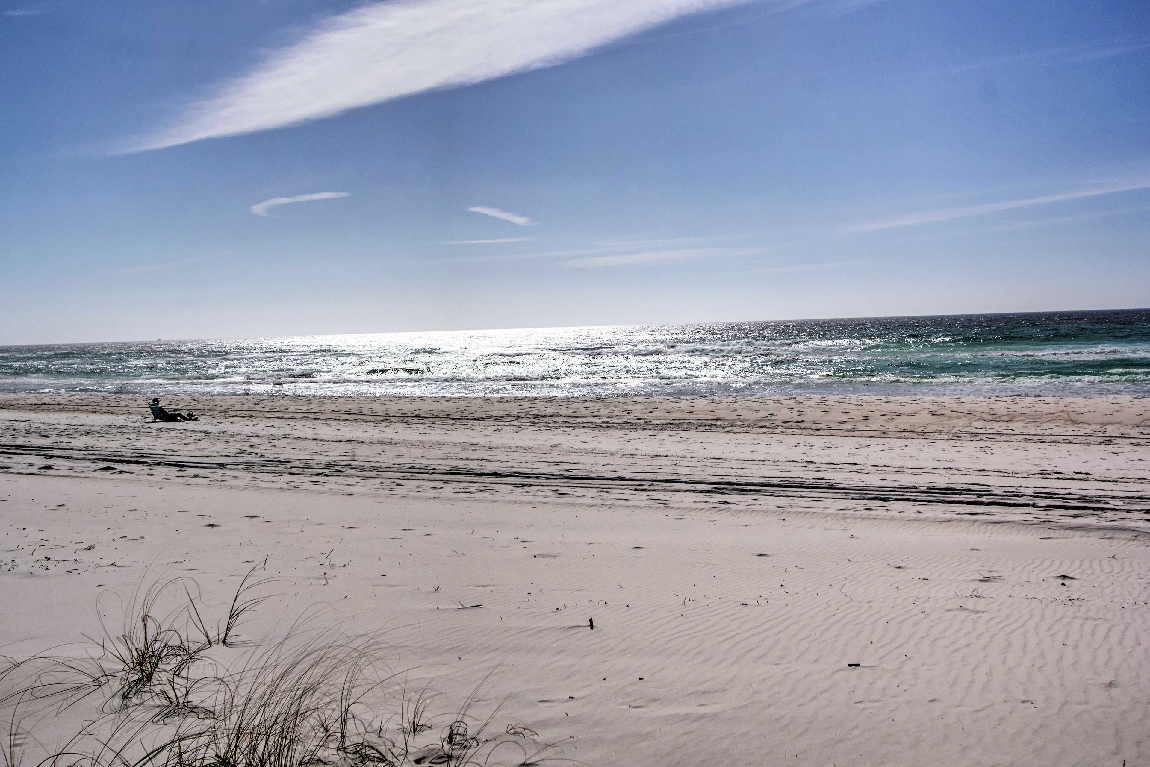 Spend your days soaking up the sun!