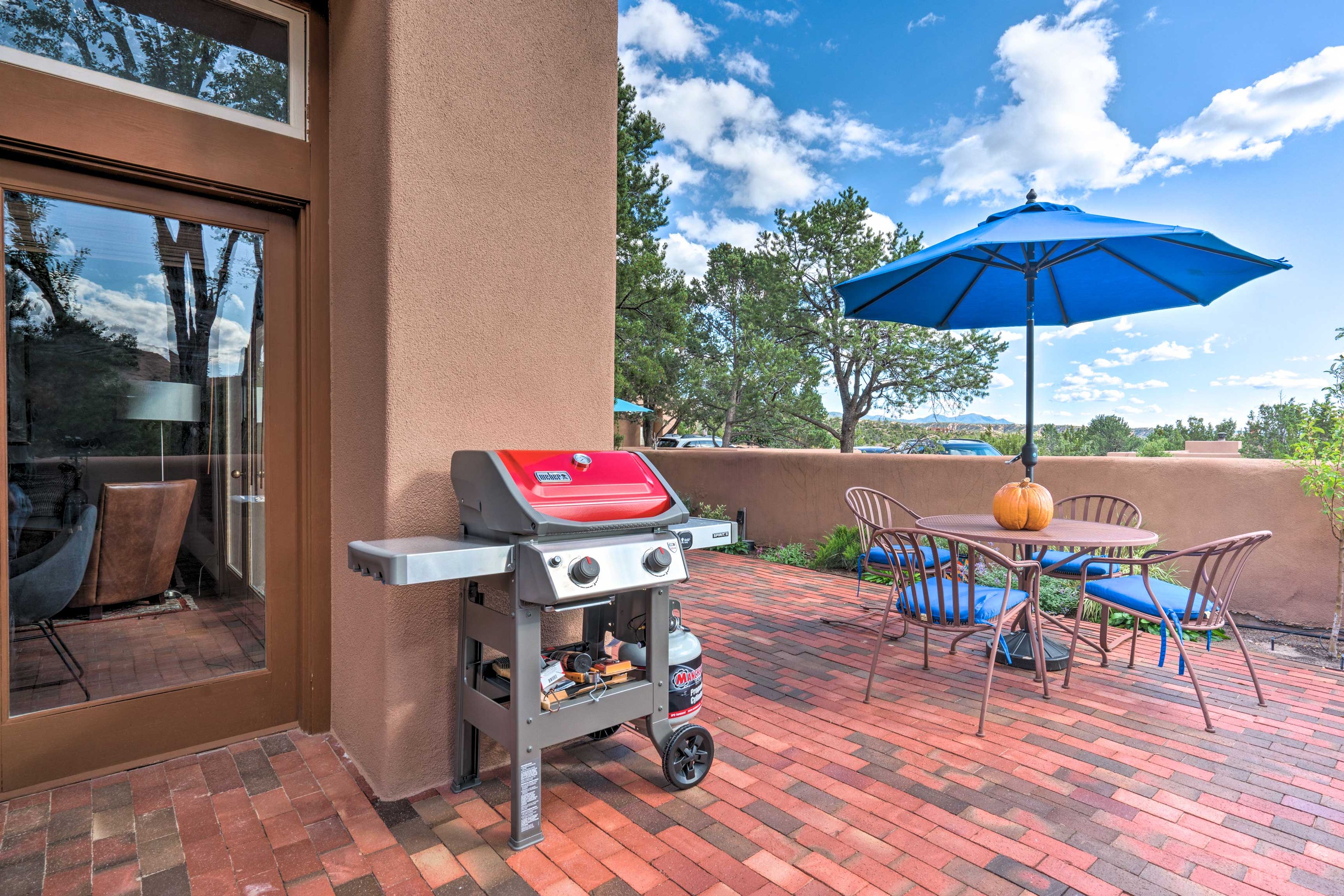 Soak up the New Mexico sun on the expansive private patio!