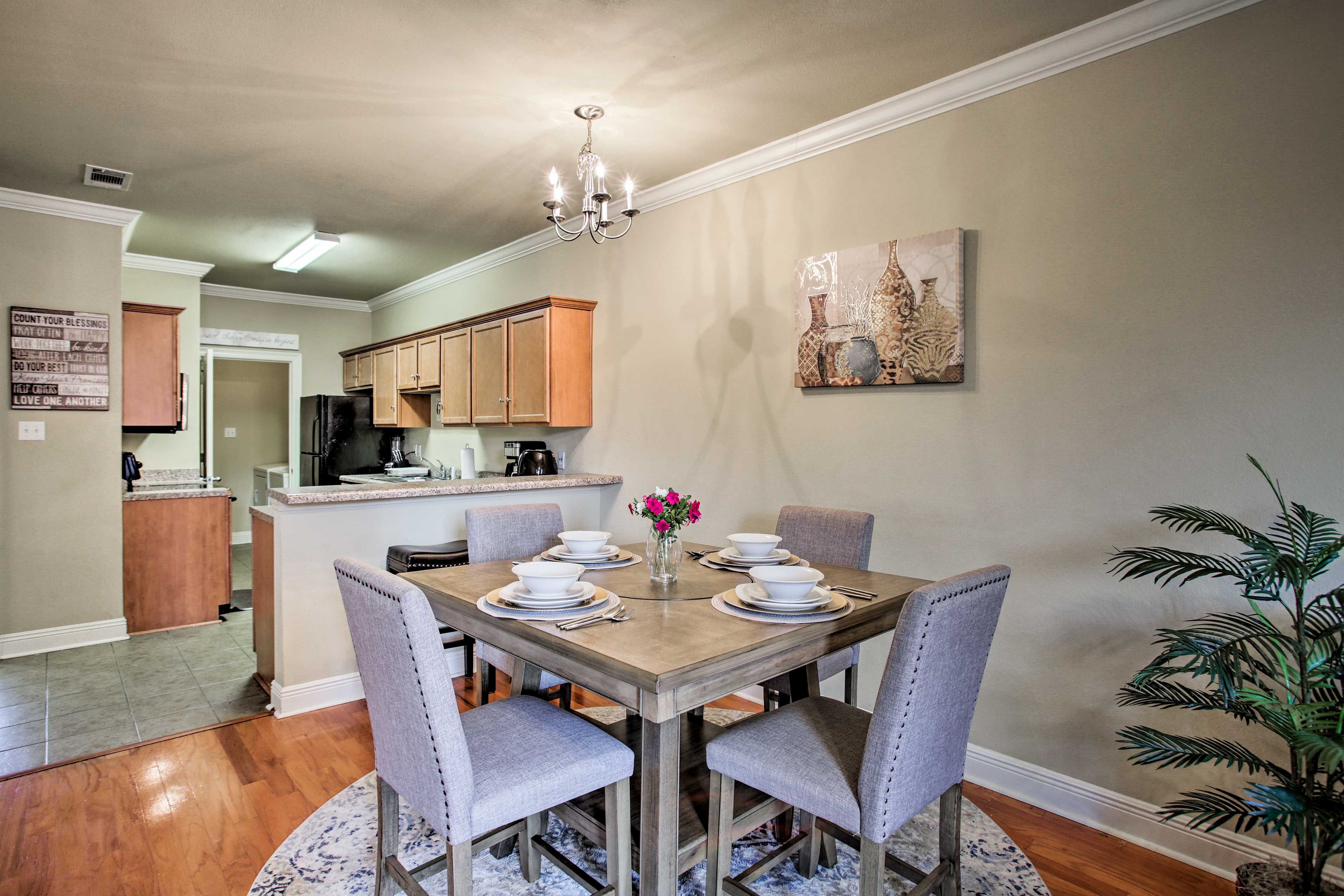 This vacation rental townhome is located at Arlington Plantation.