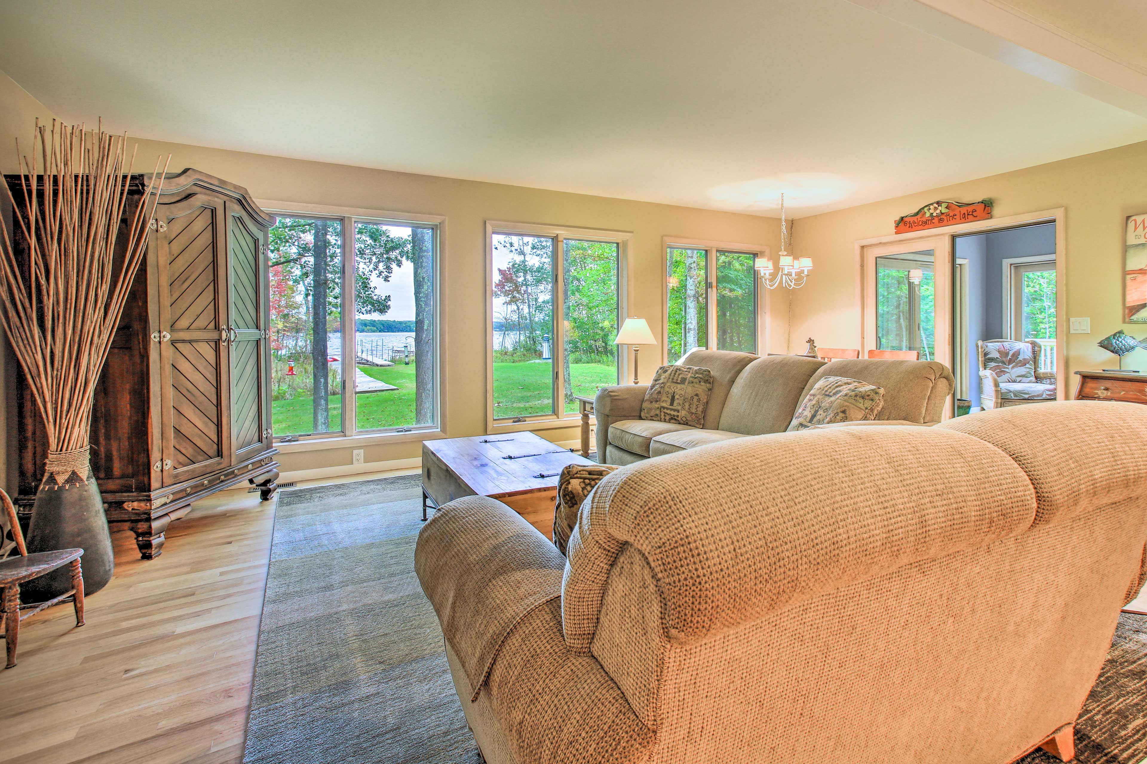 Cozy up on the couch for movie nights in!