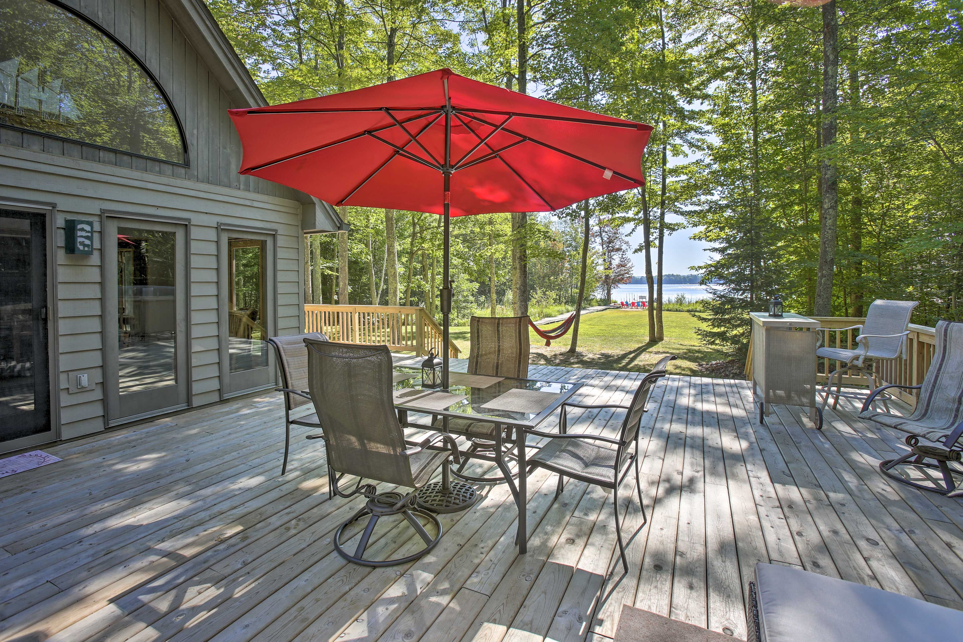 Venture Up North and stay at this spacious 4-bed, 2-bath home!