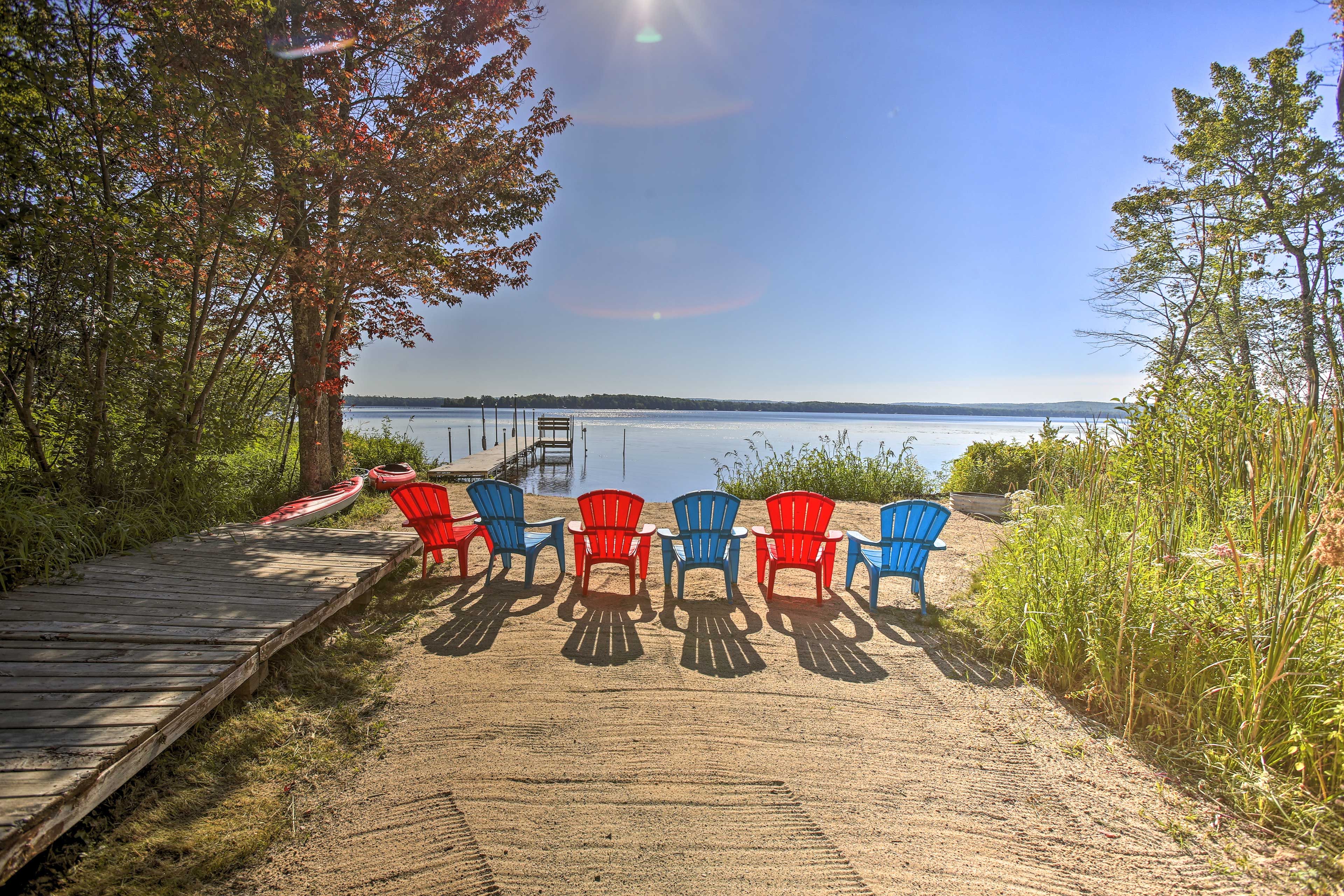 Enjoy a private beachfront at this wonderful vacation rental!