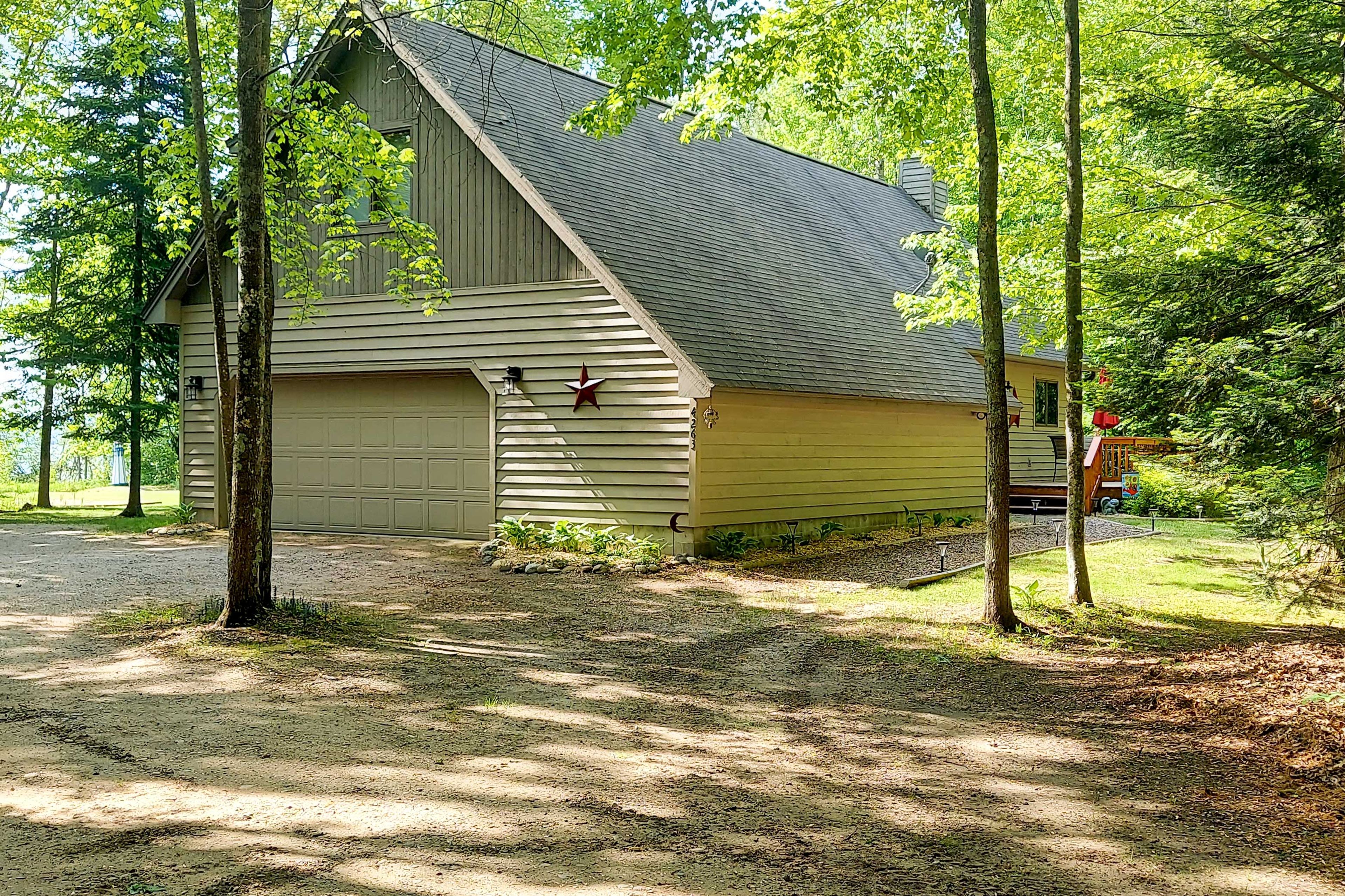 Ample parking is available for all guests.