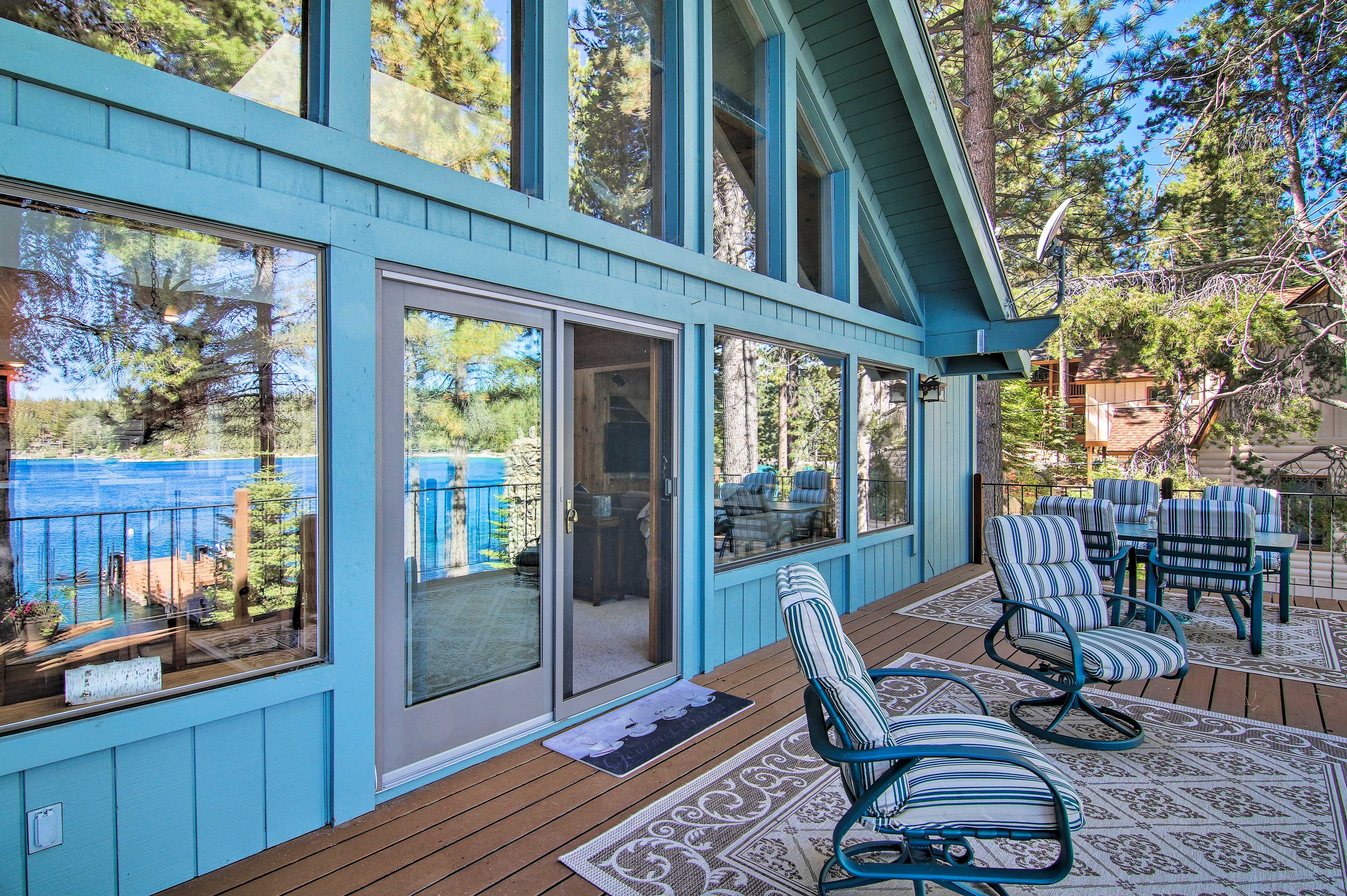Deck | Outdoor Dining Area | Private Hot Tub