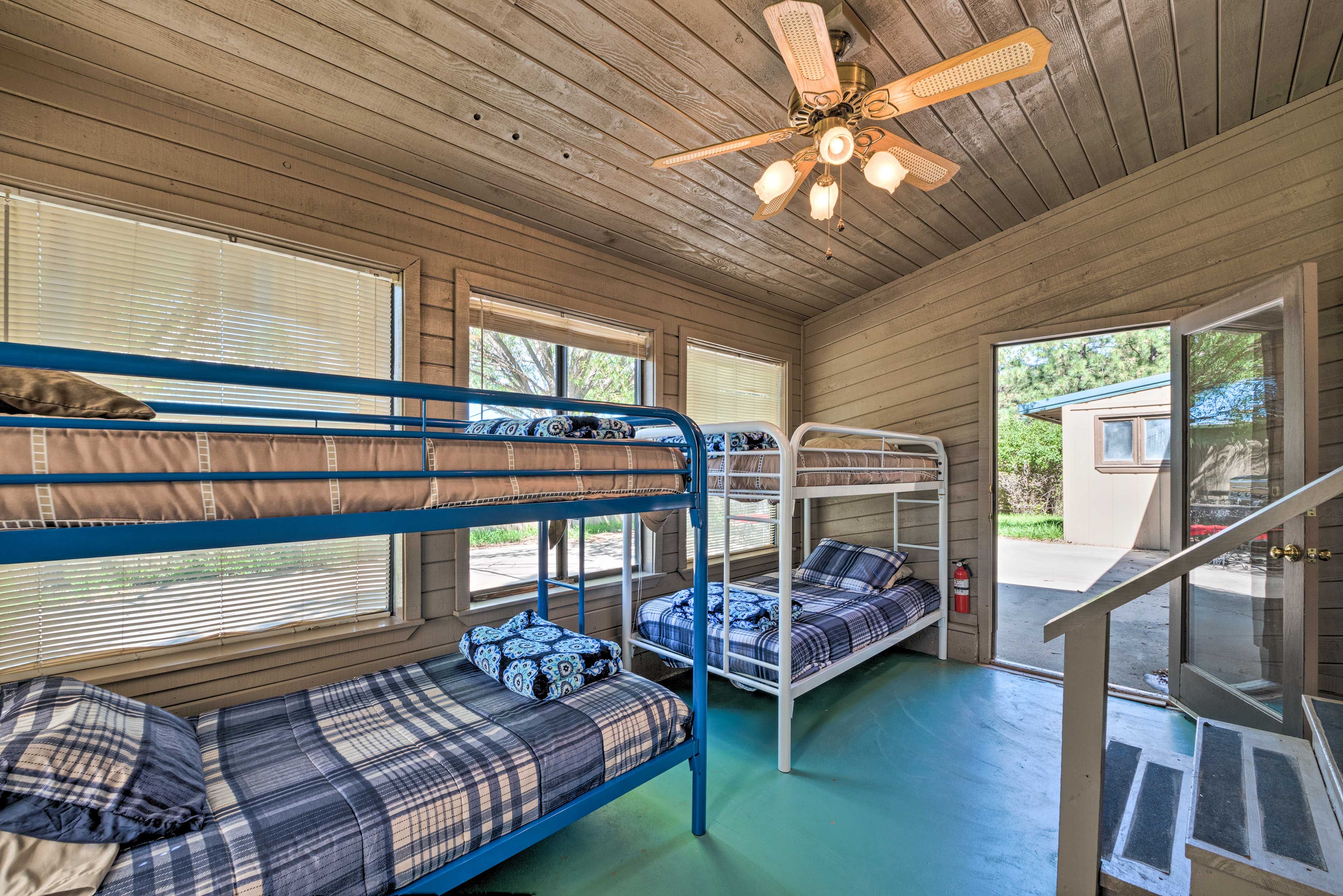 This space is ideal for kids.