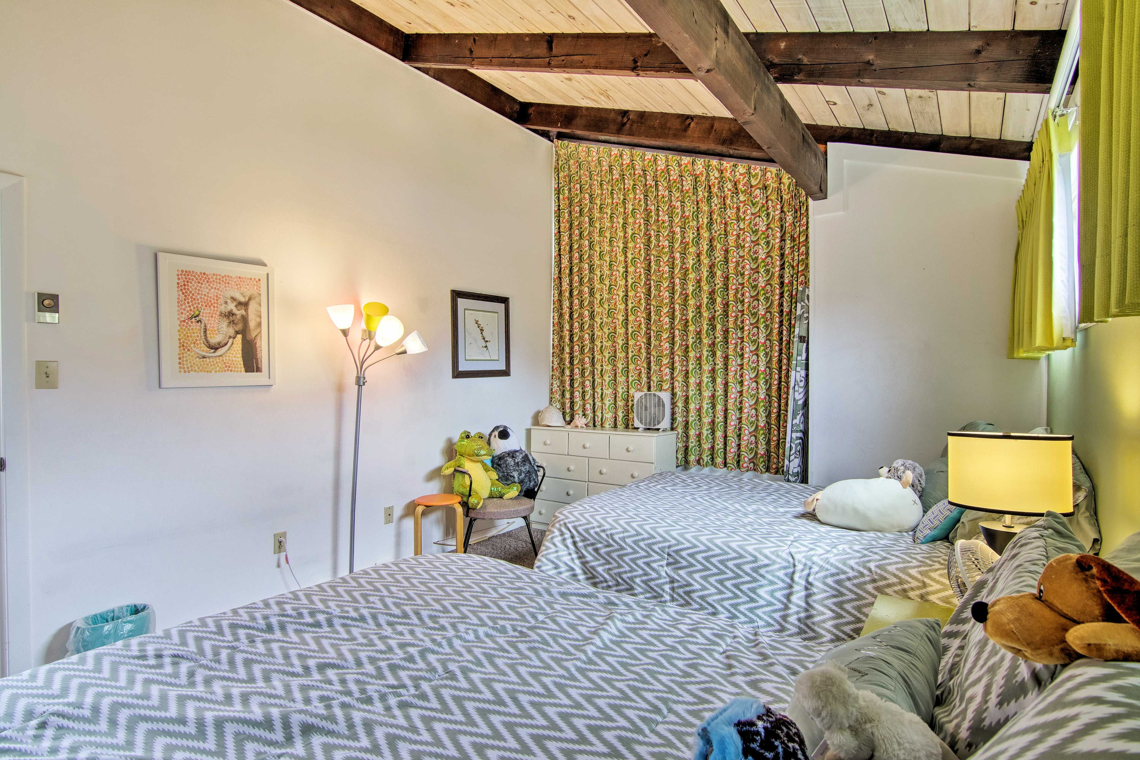 Drift into a sound night of sleep in one of the cozy, well-appointed bedrooms.