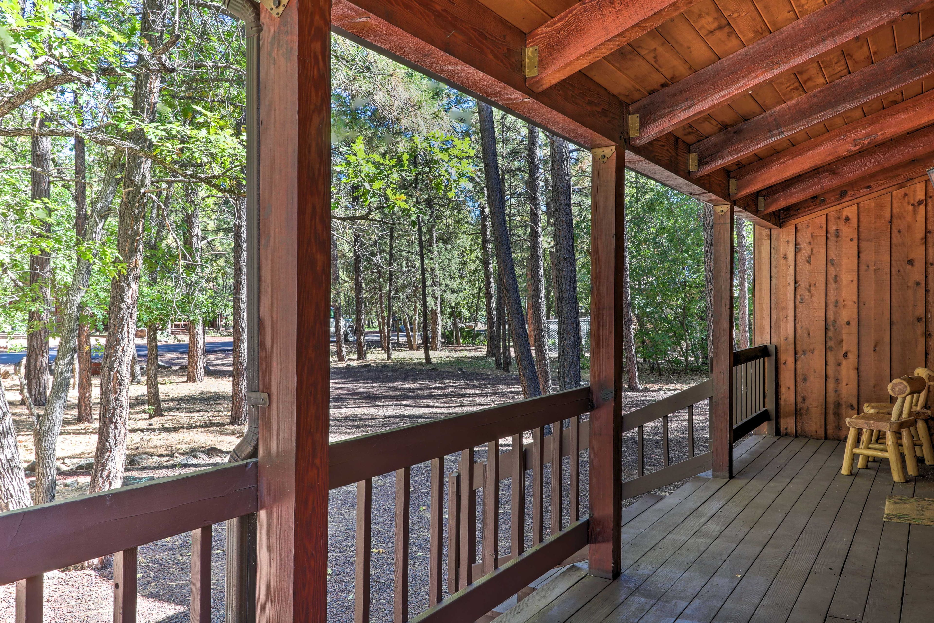 There's no better spot to sip your morning coffee.