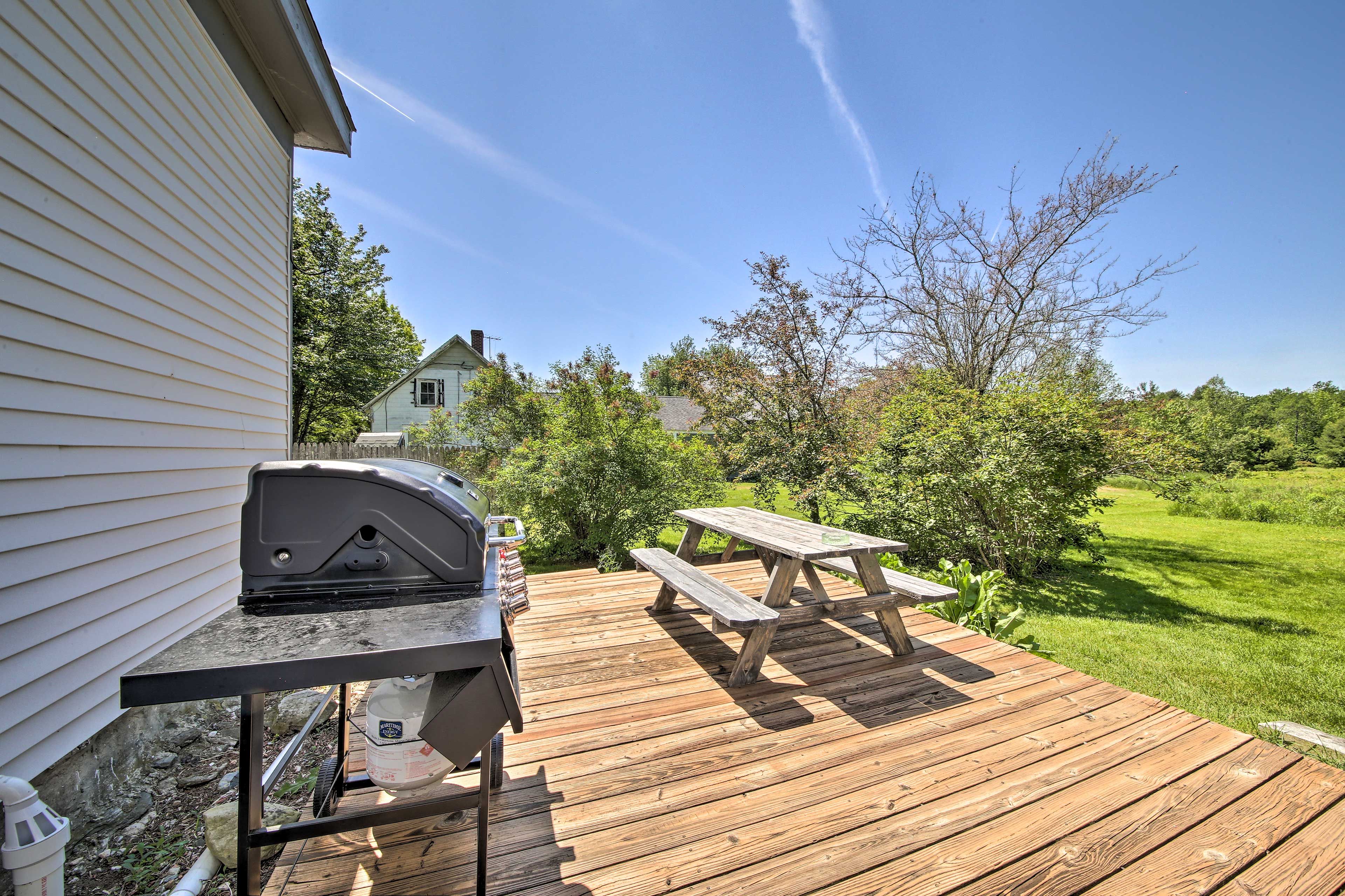 Back Deck | Gas Grill