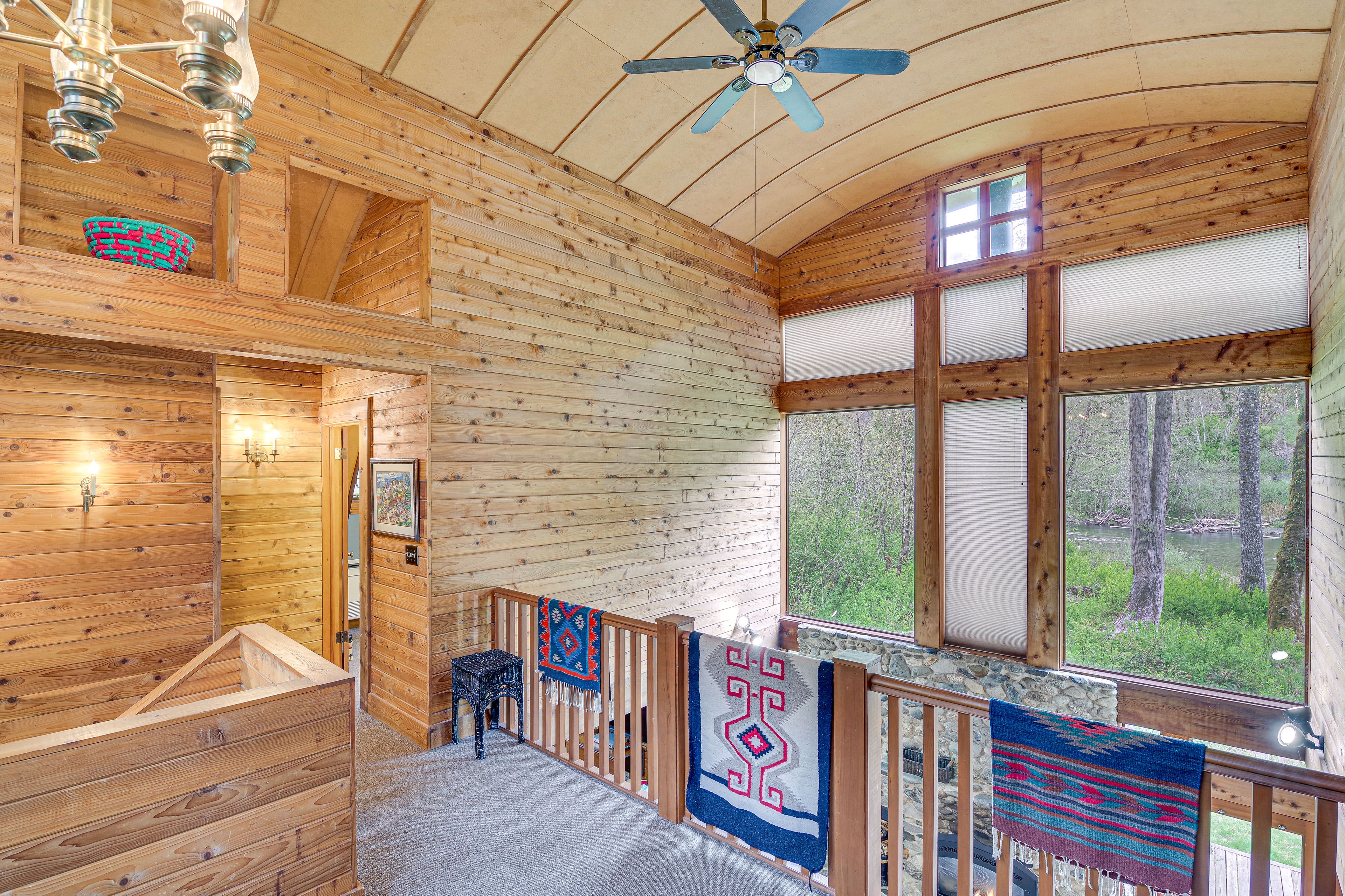 Loft | Built-In Queen Bunk Bed | Queen Sleeper Sofa | 2nd Floor
