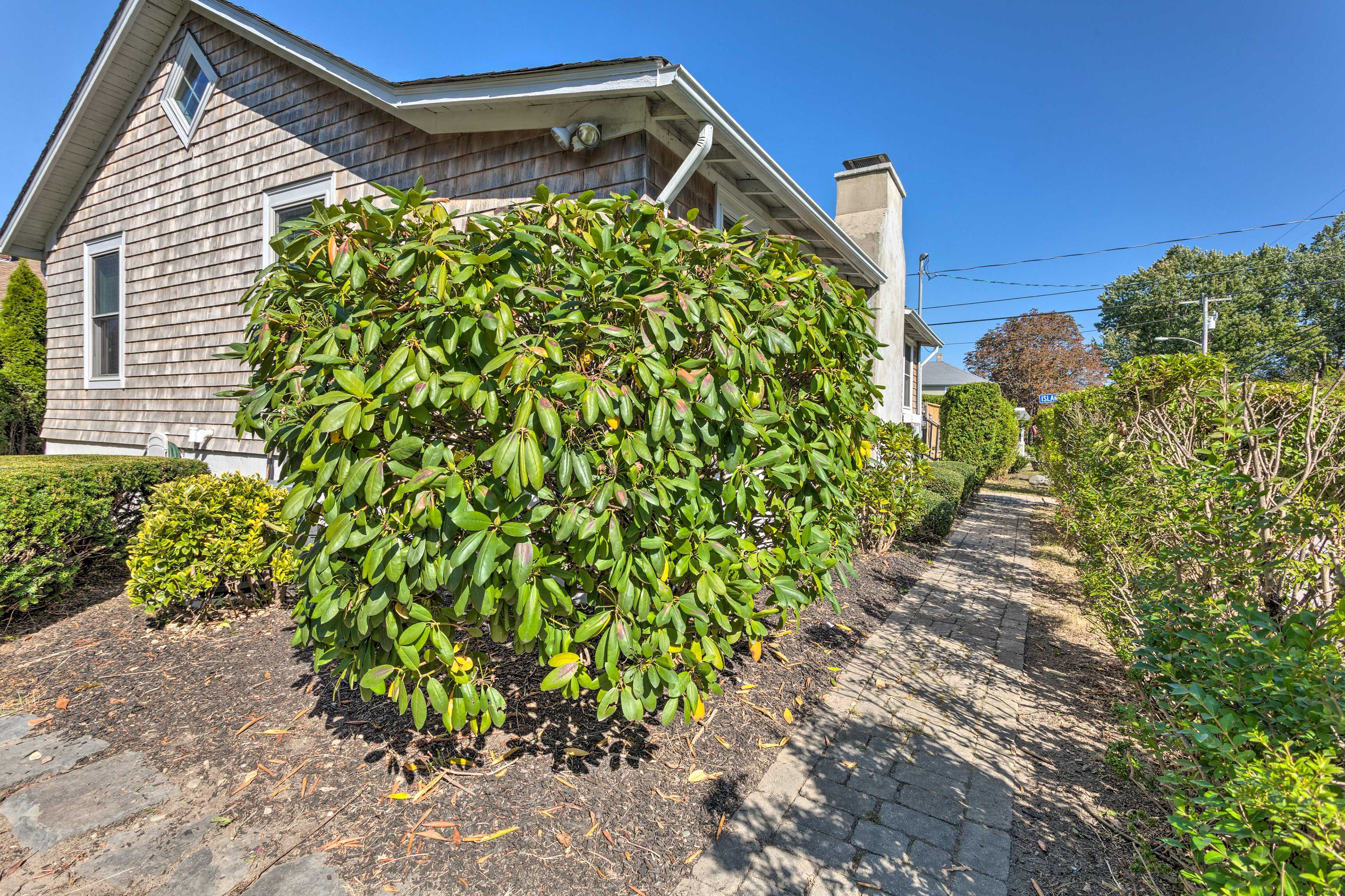 The home has driveway parking for 2.
