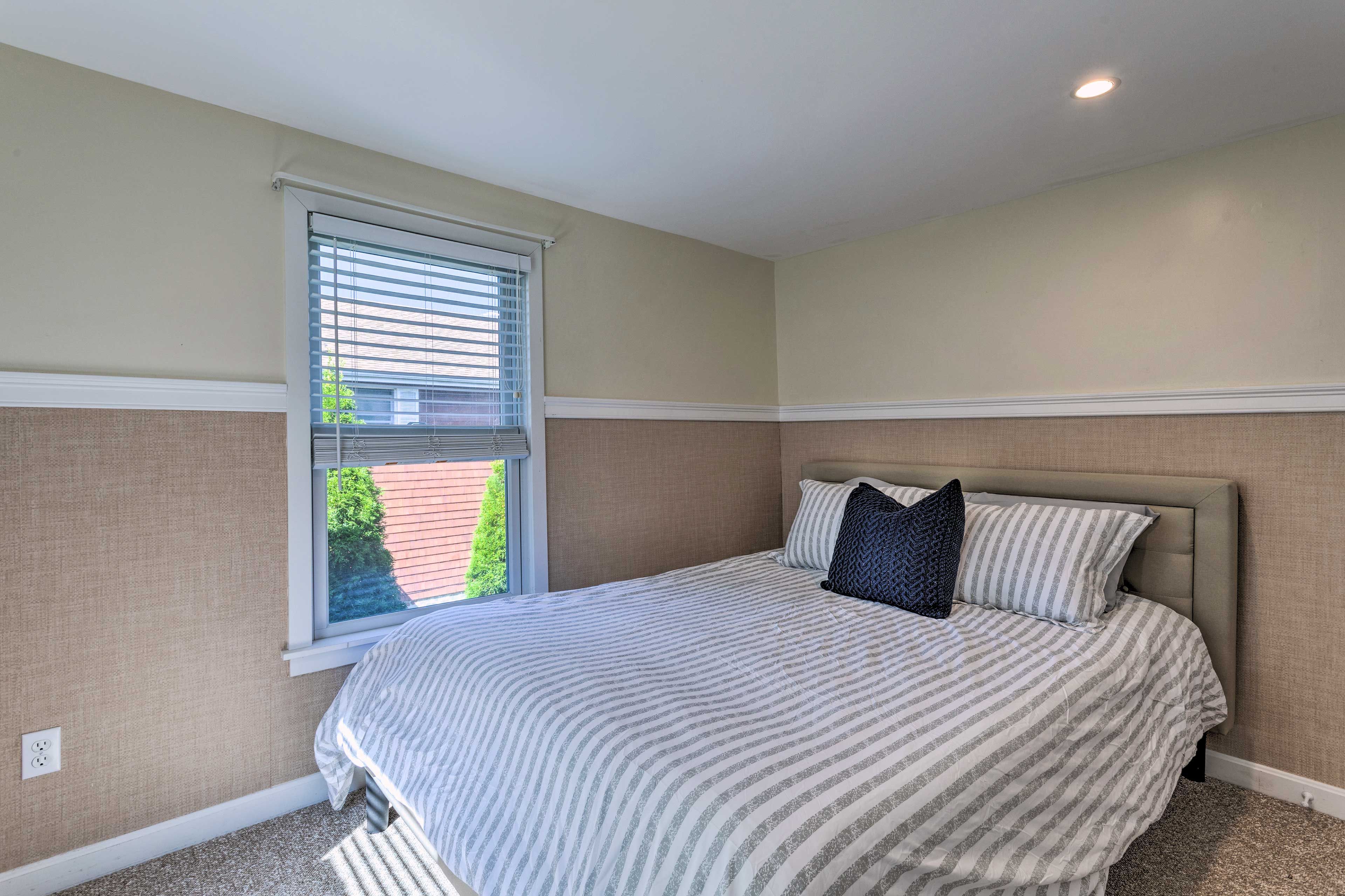 The second bedroom also sleeps 2.