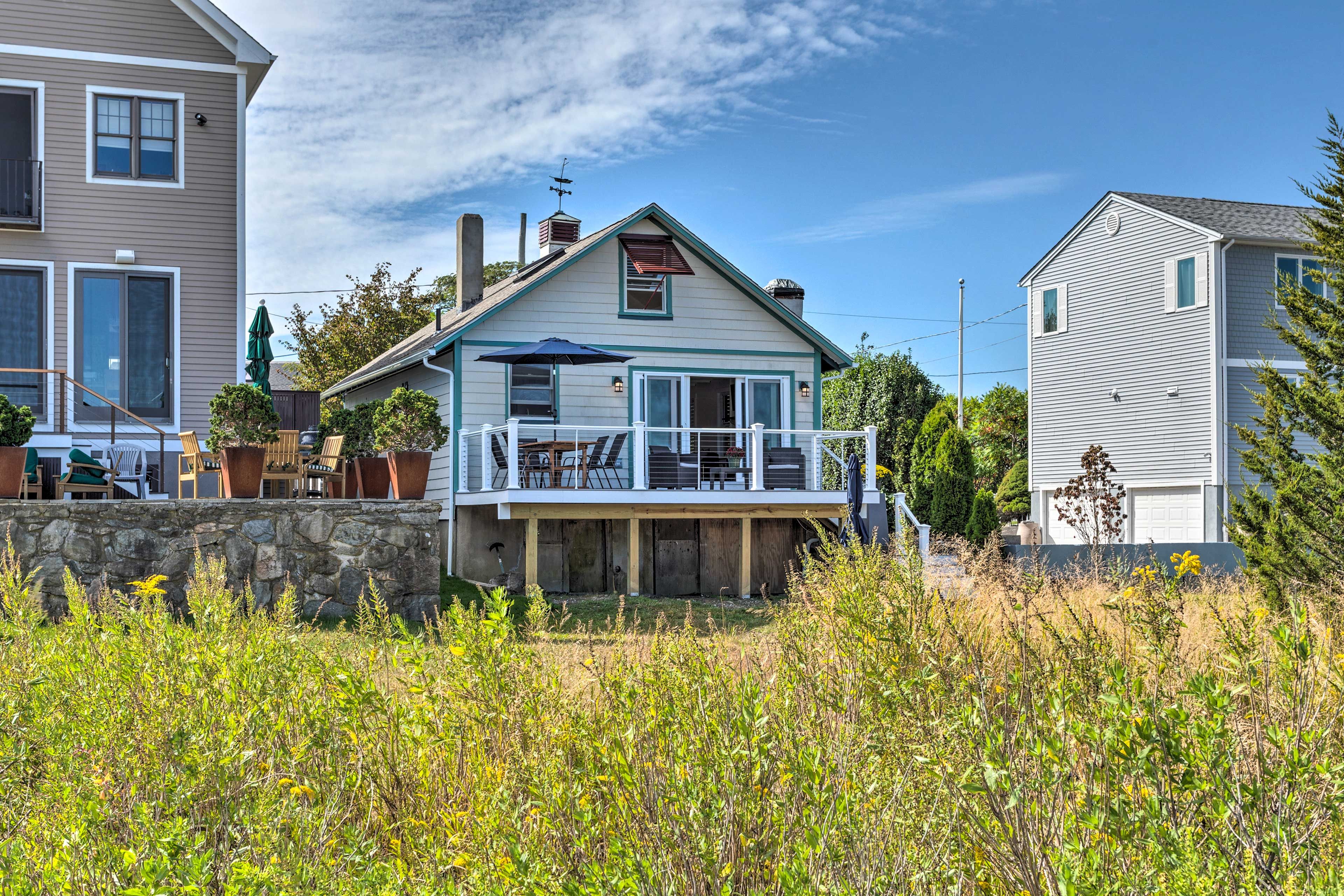 Backyard | Nestled on the Beach