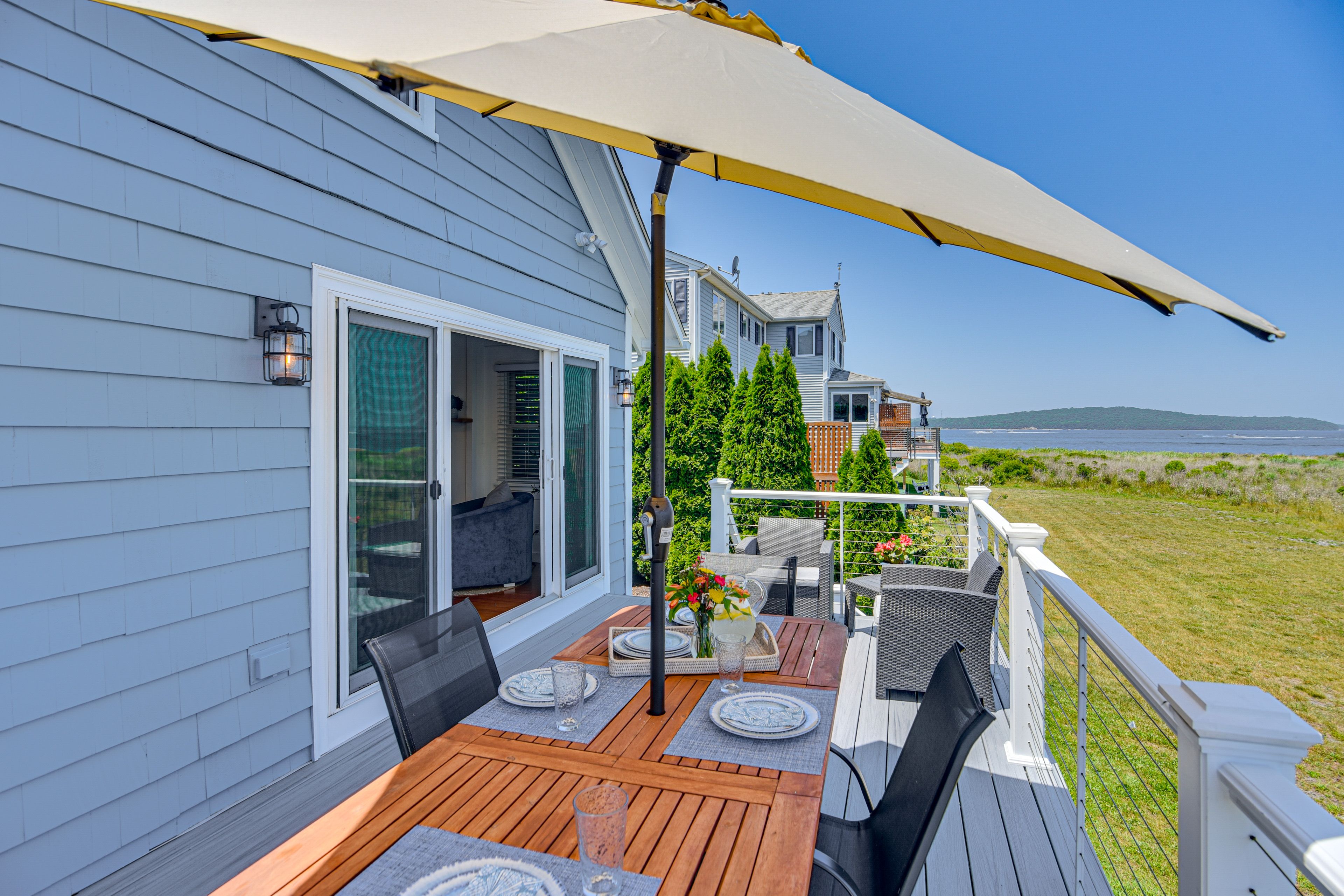 Private Deck | Gas Grill | Water Views