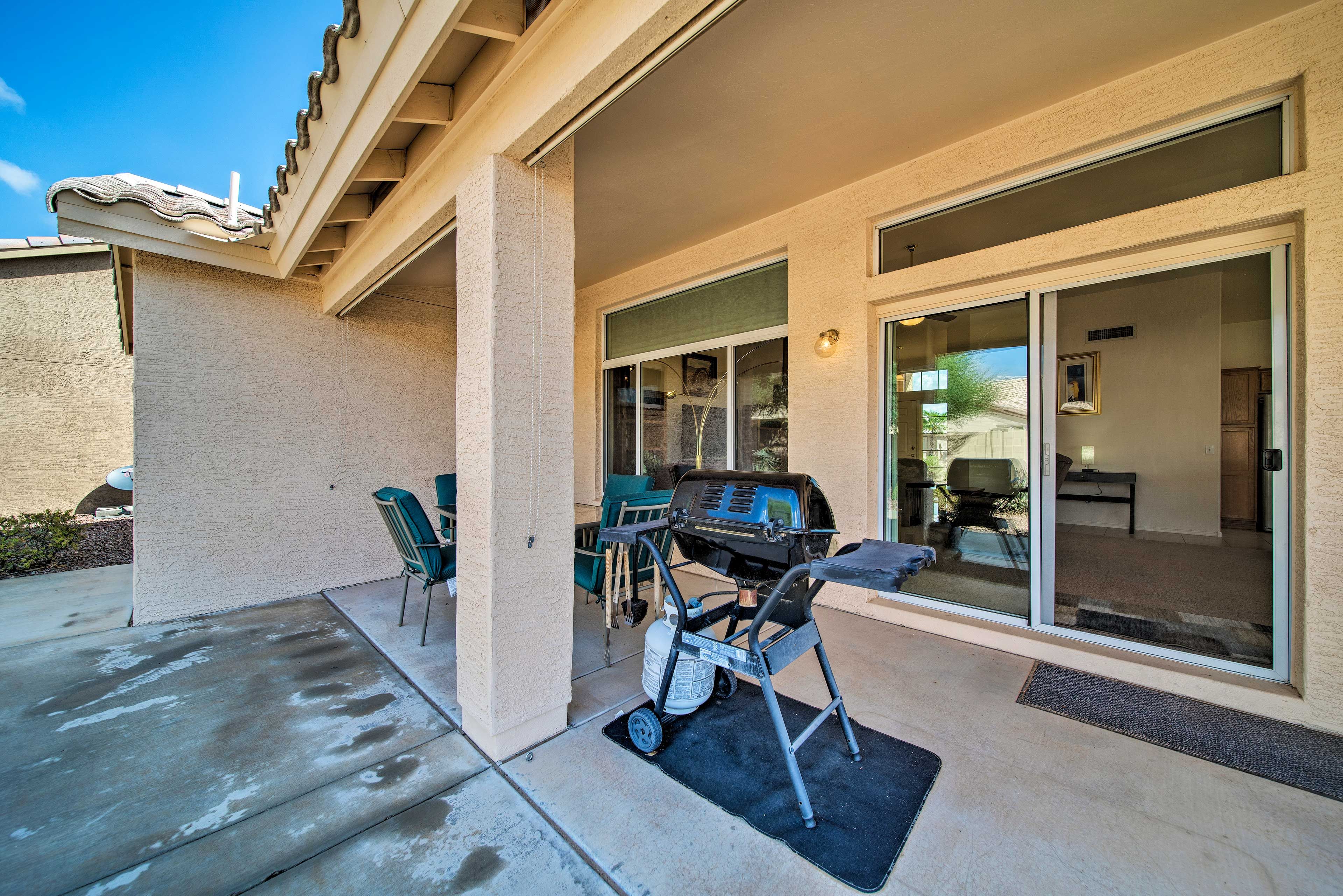 Fire up the grill for an afternoon cookout.
