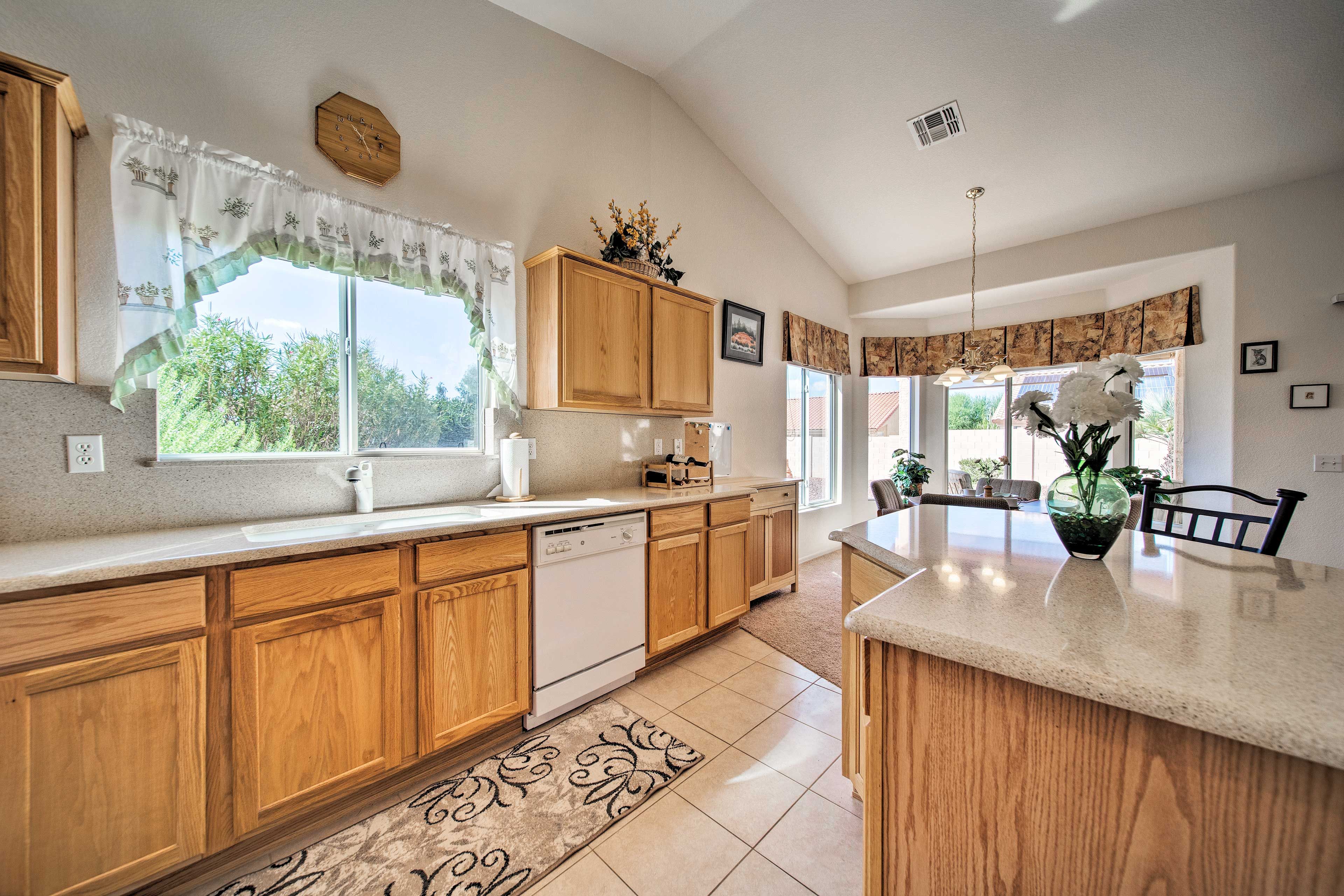 Cooking basics are provided ensuring cooking is a breeze.