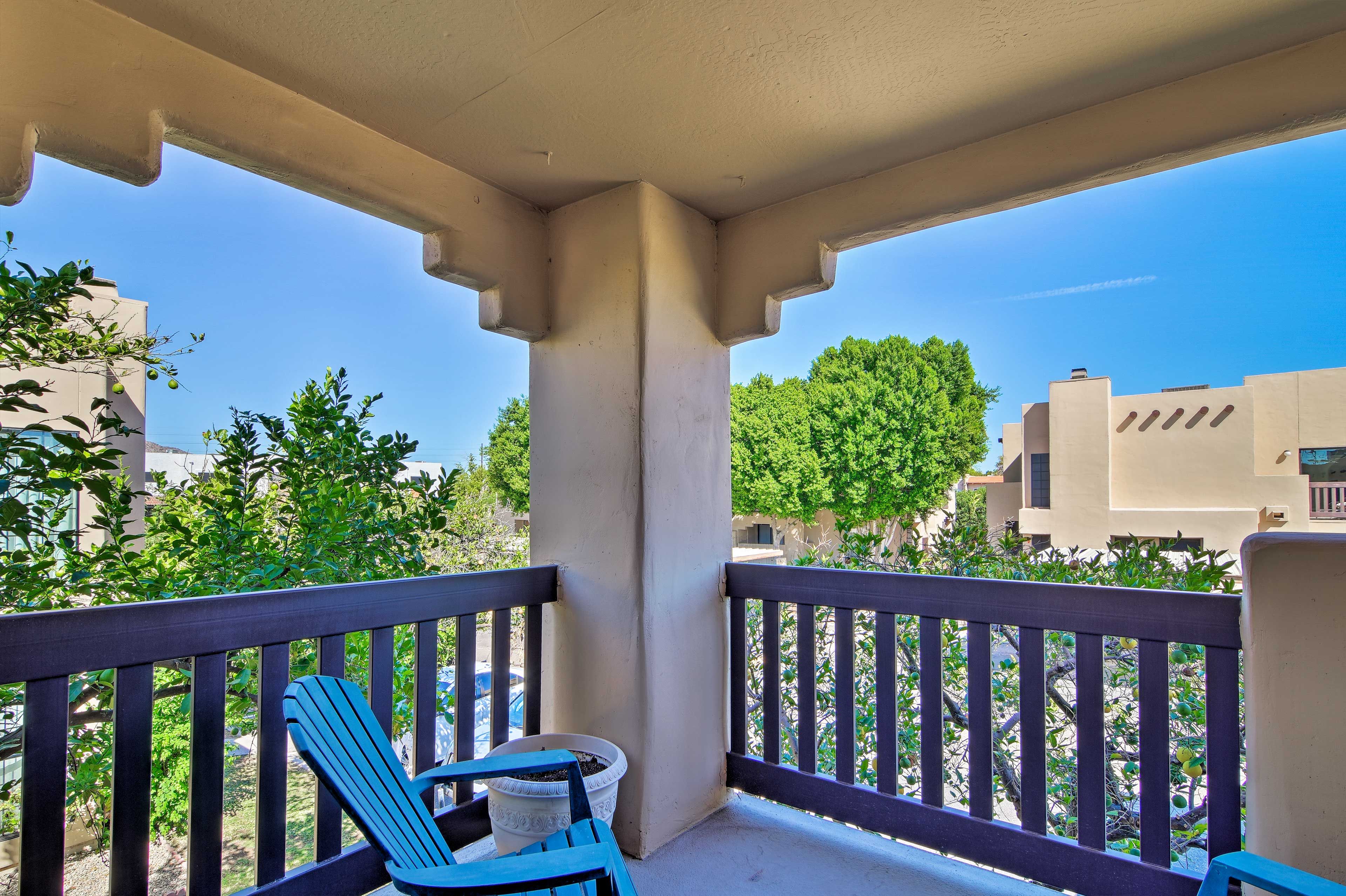 Soak up the morning sun as soon as you wake up.