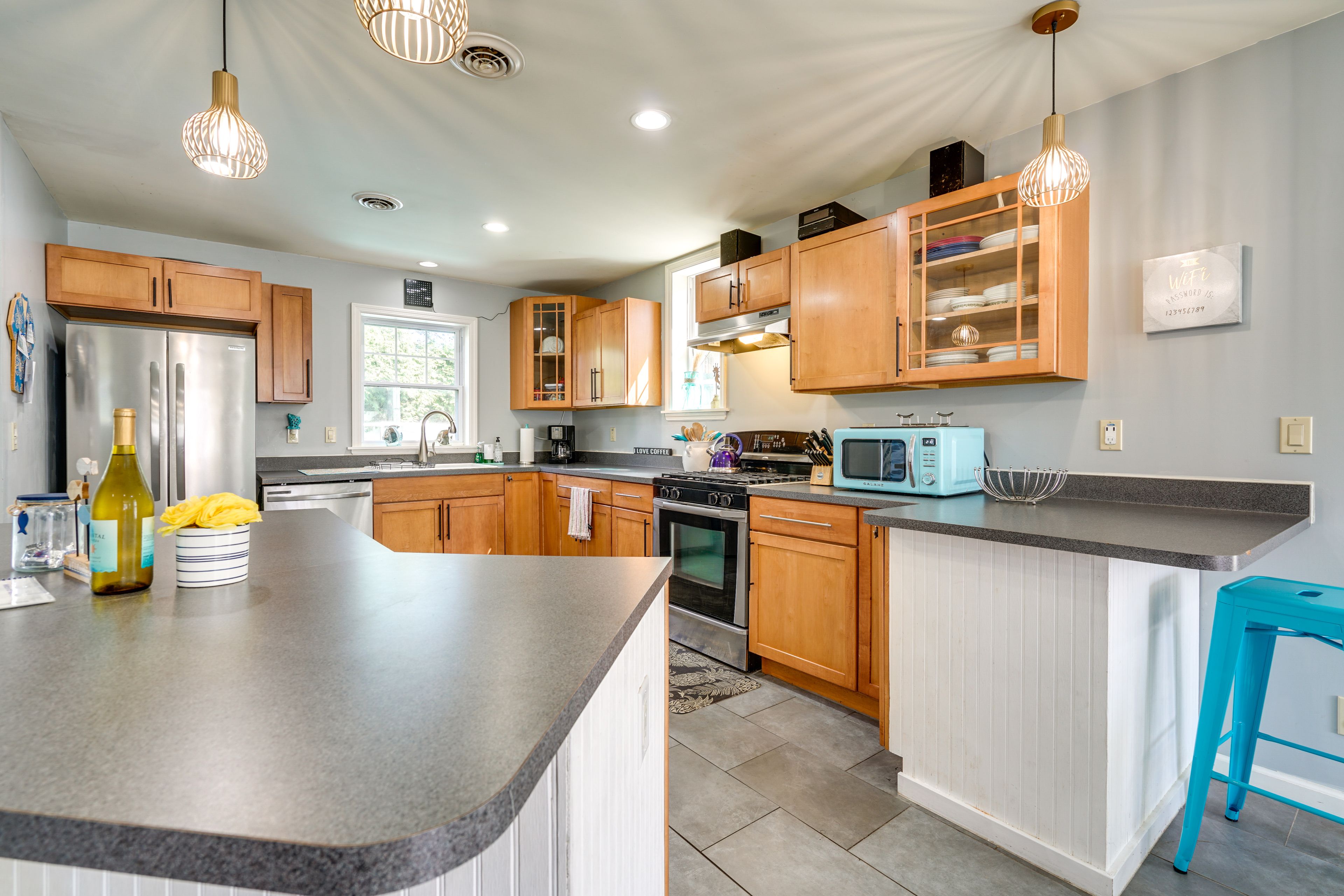 Kitchen | Cooking Basics | Drip Coffee Maker | Bar Seating | Wine Cooler