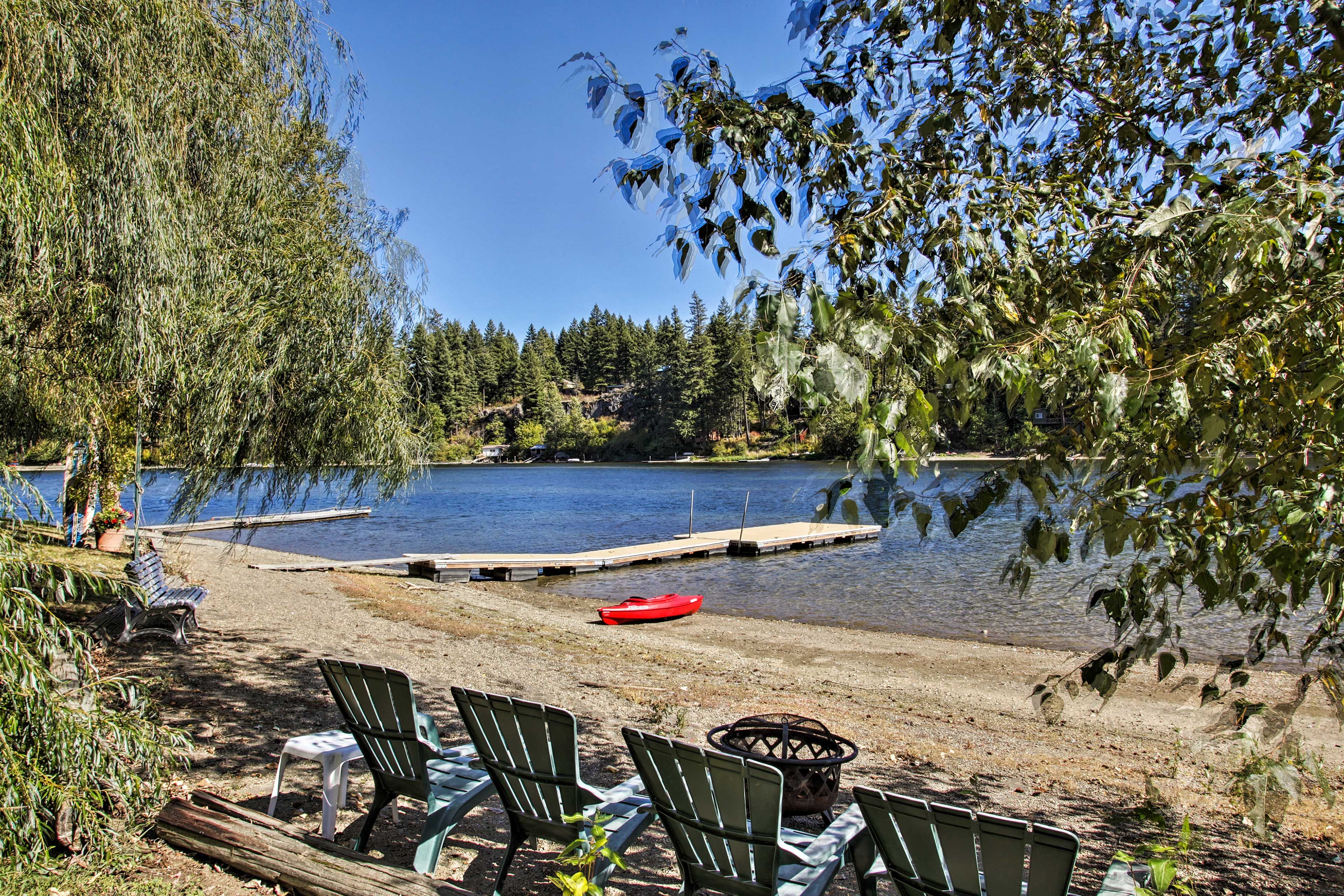 Lake Access | Beach Area | Fire Pit | Dock