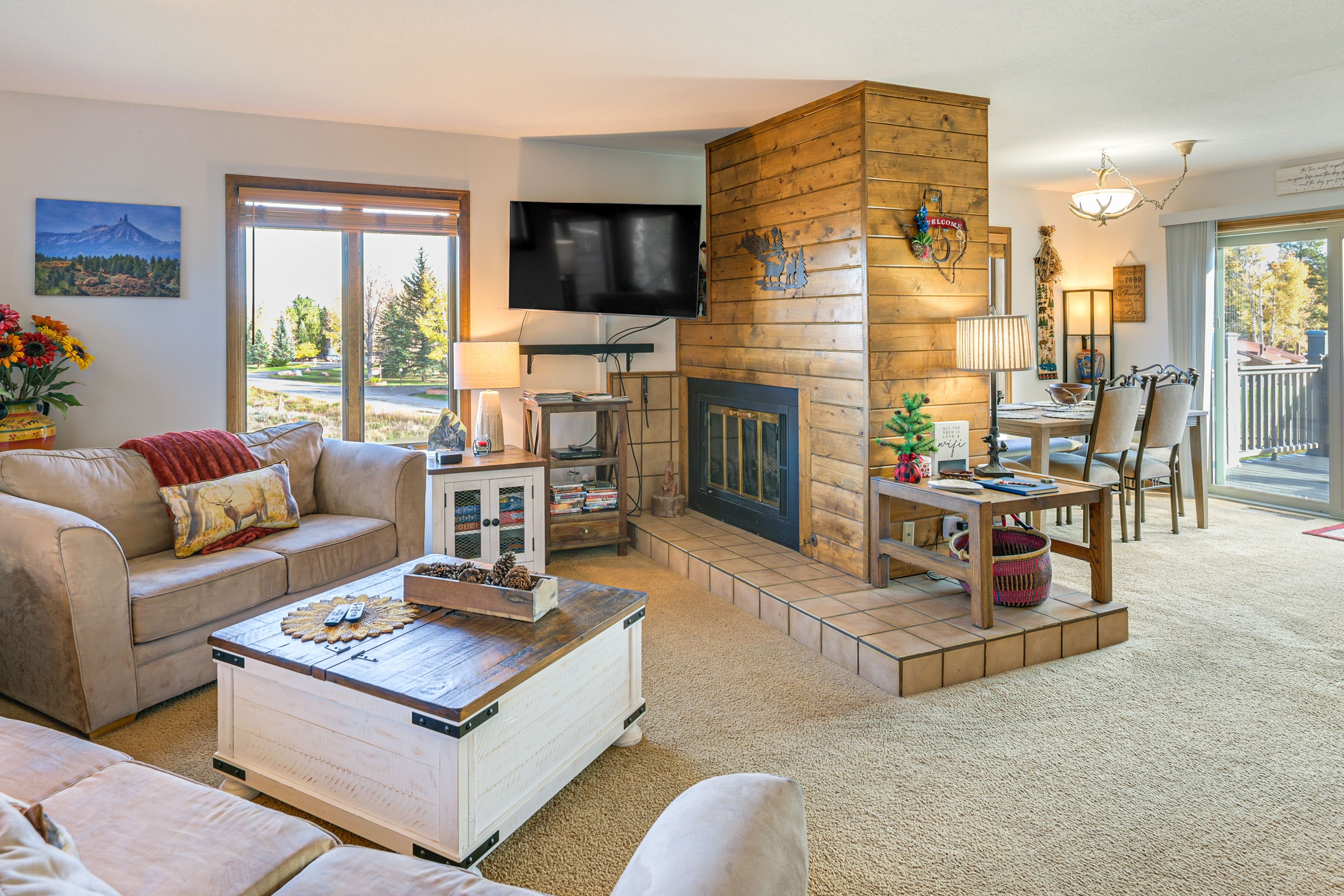 Pagosa Springs Vacation Rental | 2BR | 2BA | Stairs Required | 1,300 Sq Ft