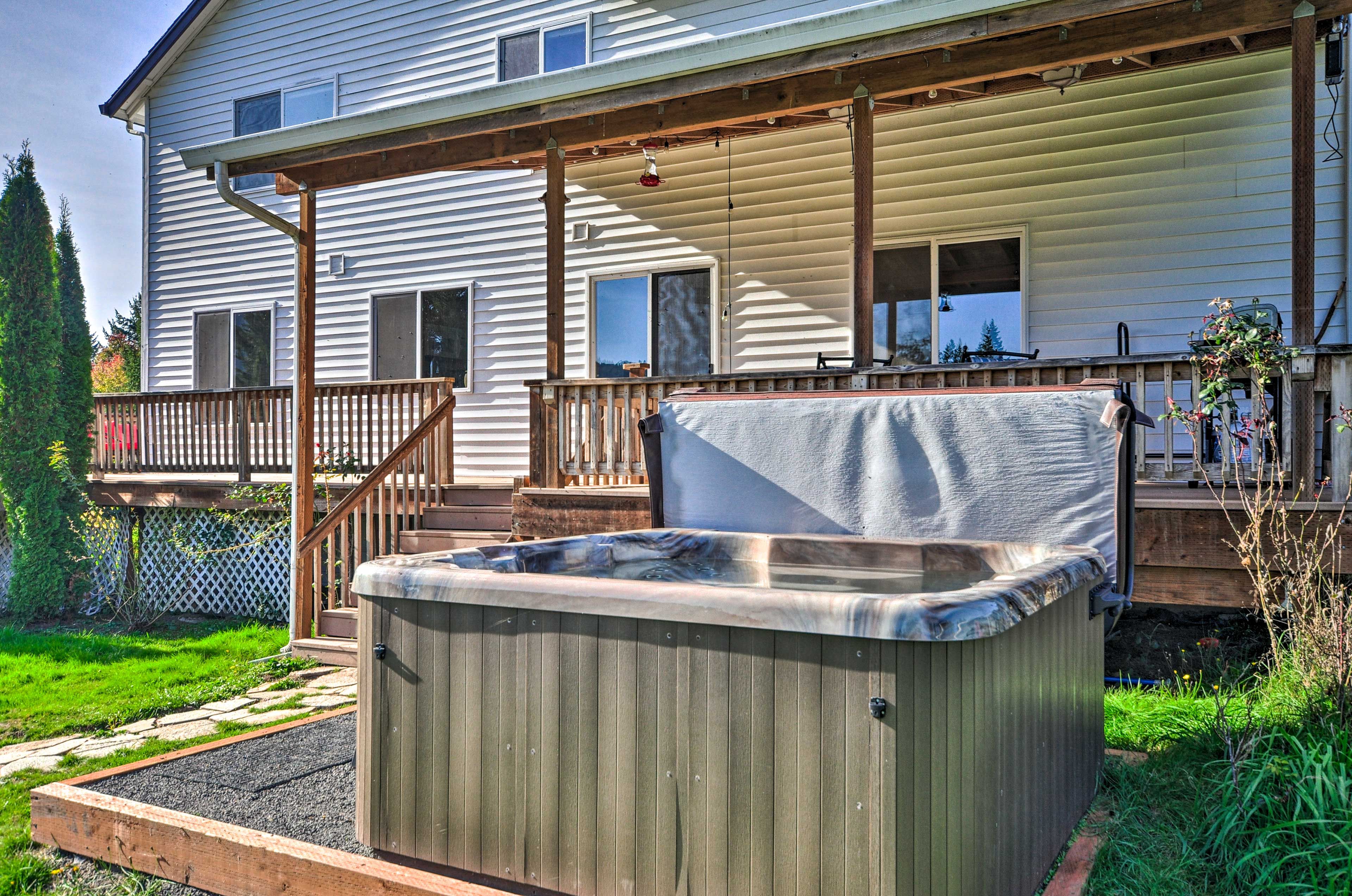 Exterior | Private Hot Tub