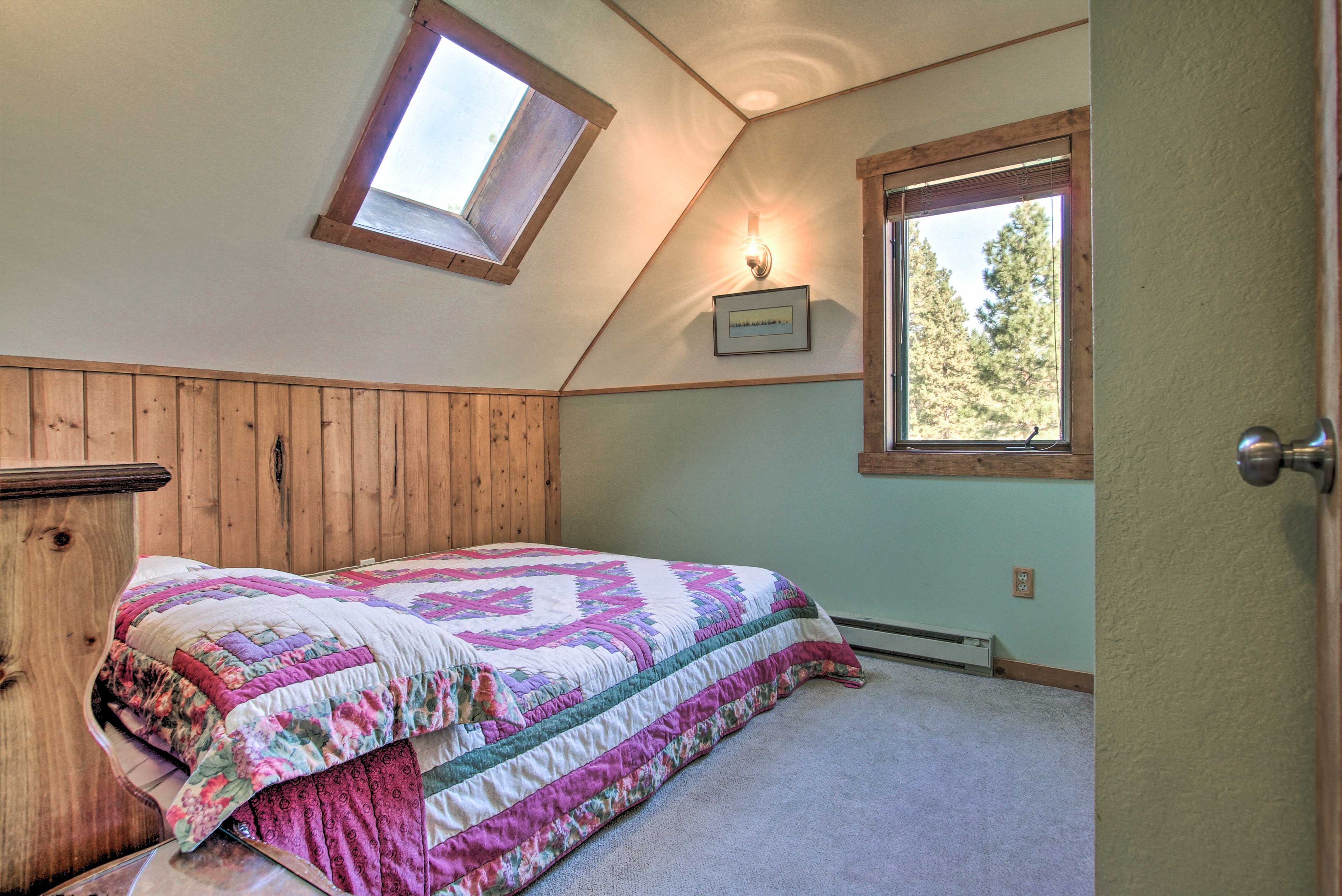 Rest up for days in the mountains.