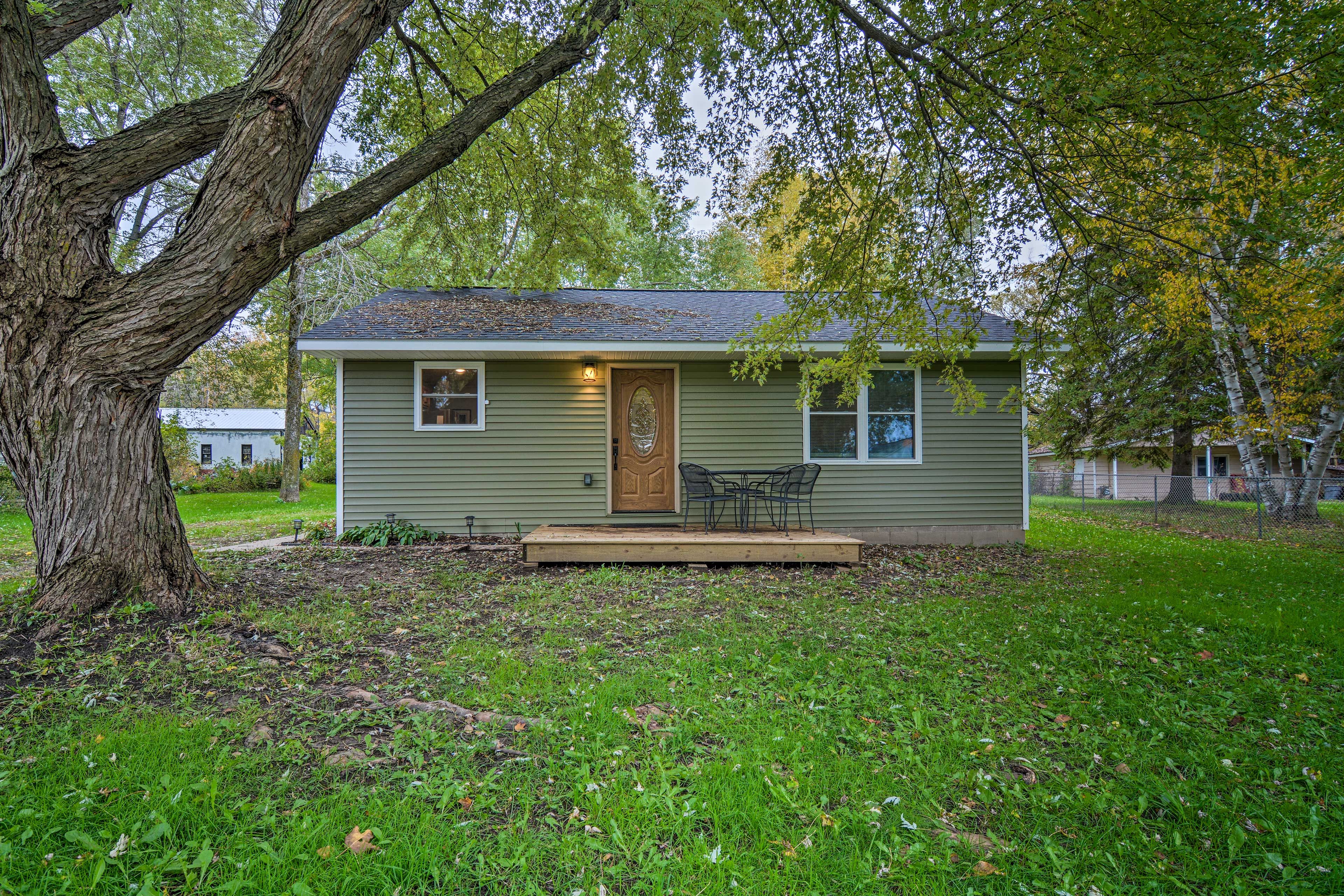 Exterior | Porch w/ Seating | Walkable Location