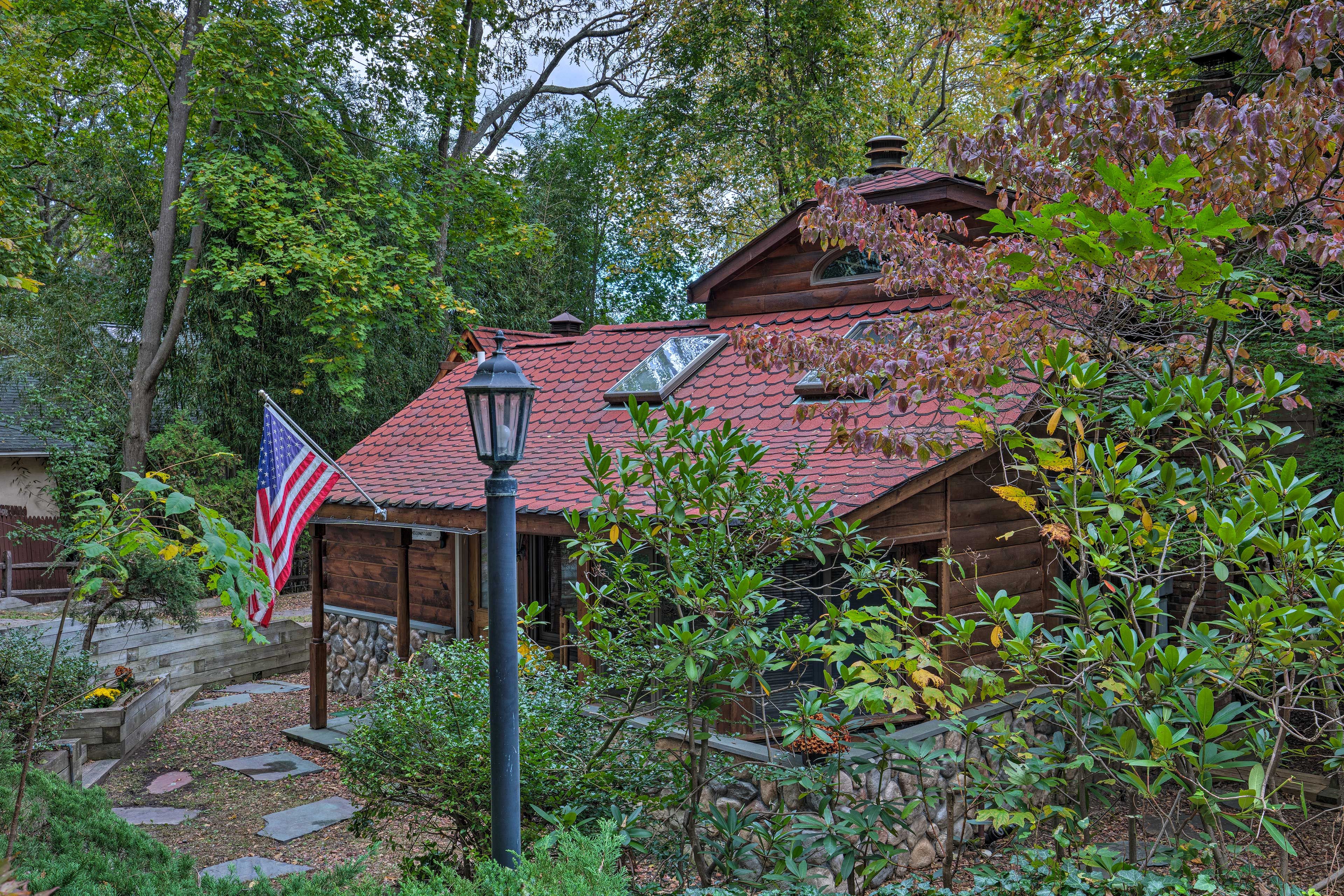 Hide away in the natural part of Long Island.