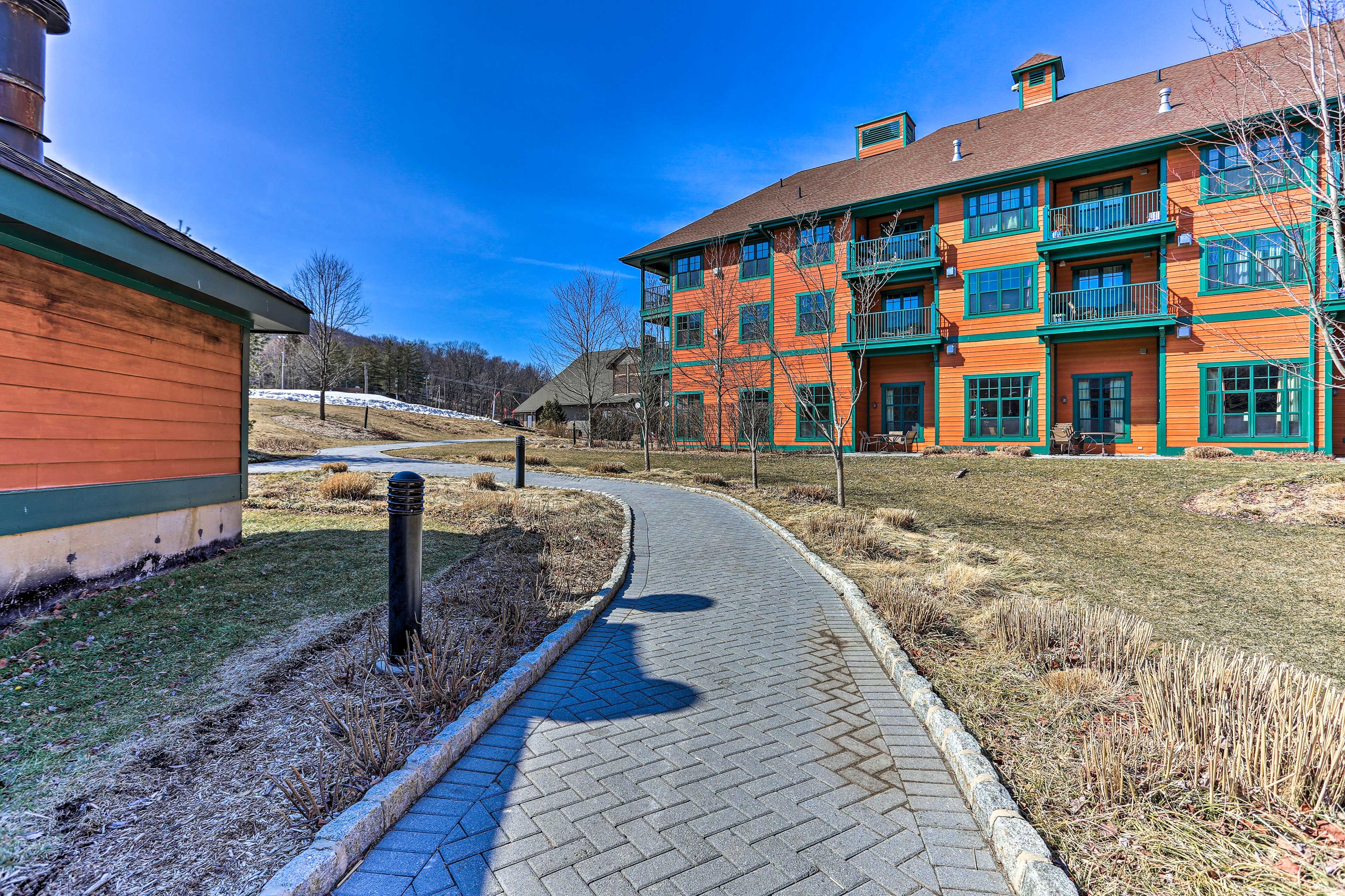 Take a stroll along the walking trails.