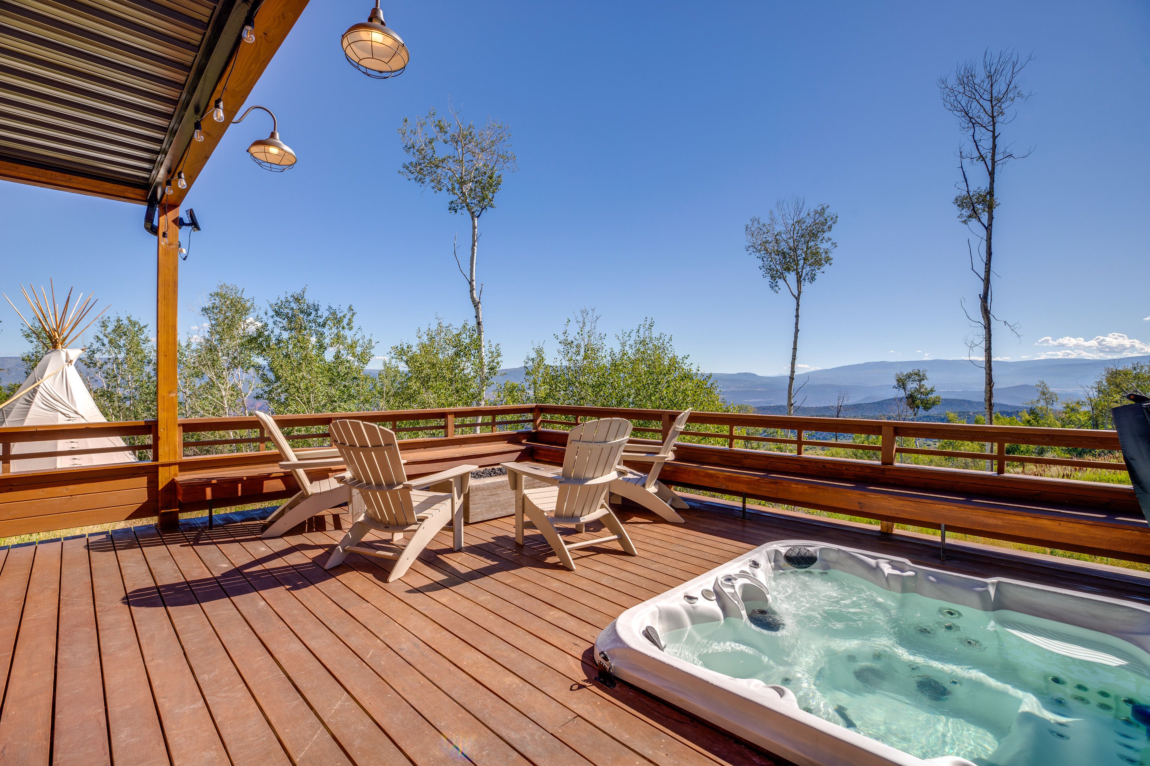 Deck | Hot Tub | Gas Fire Pit | Mountain Views