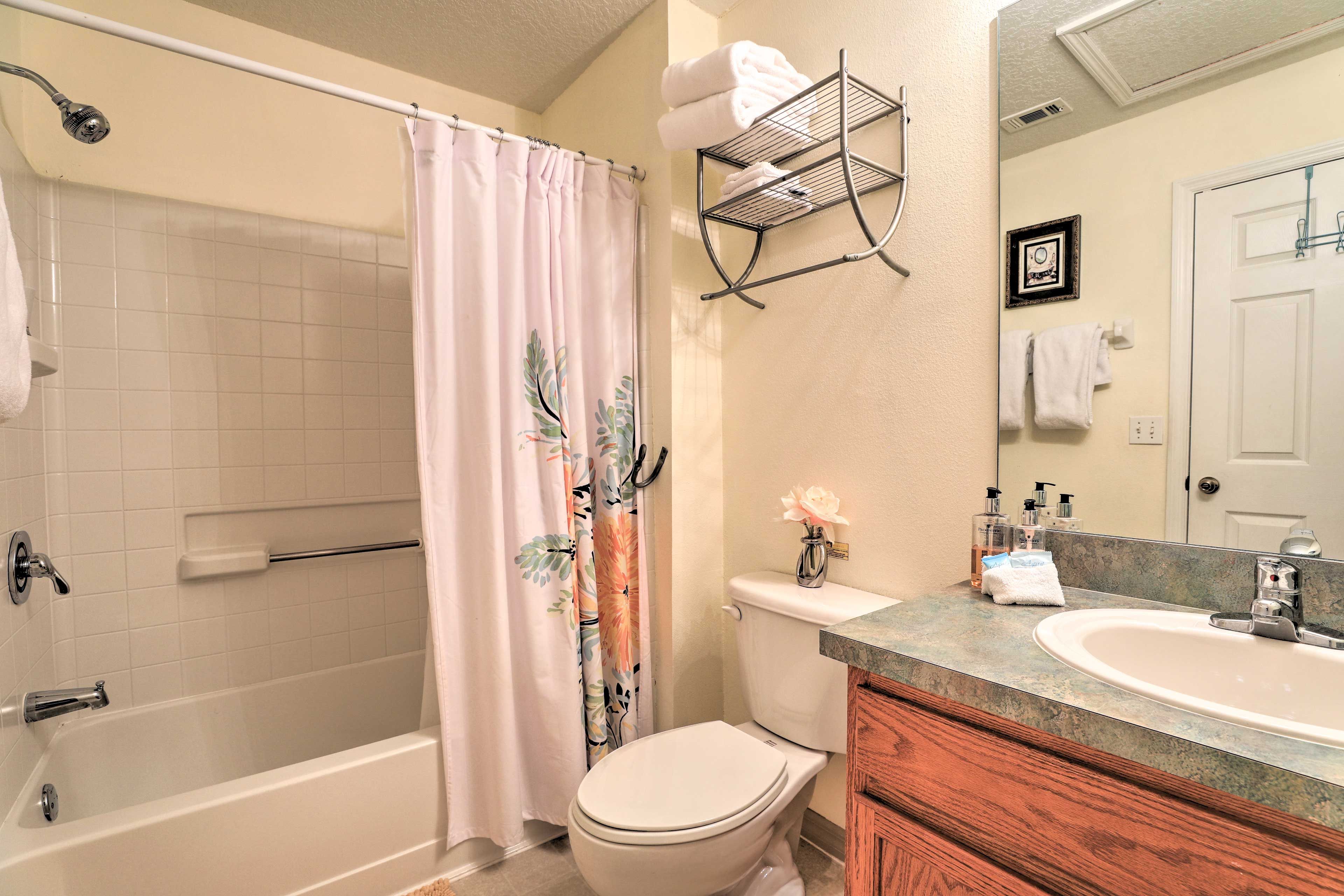 Towels and linens are provided during your stay.