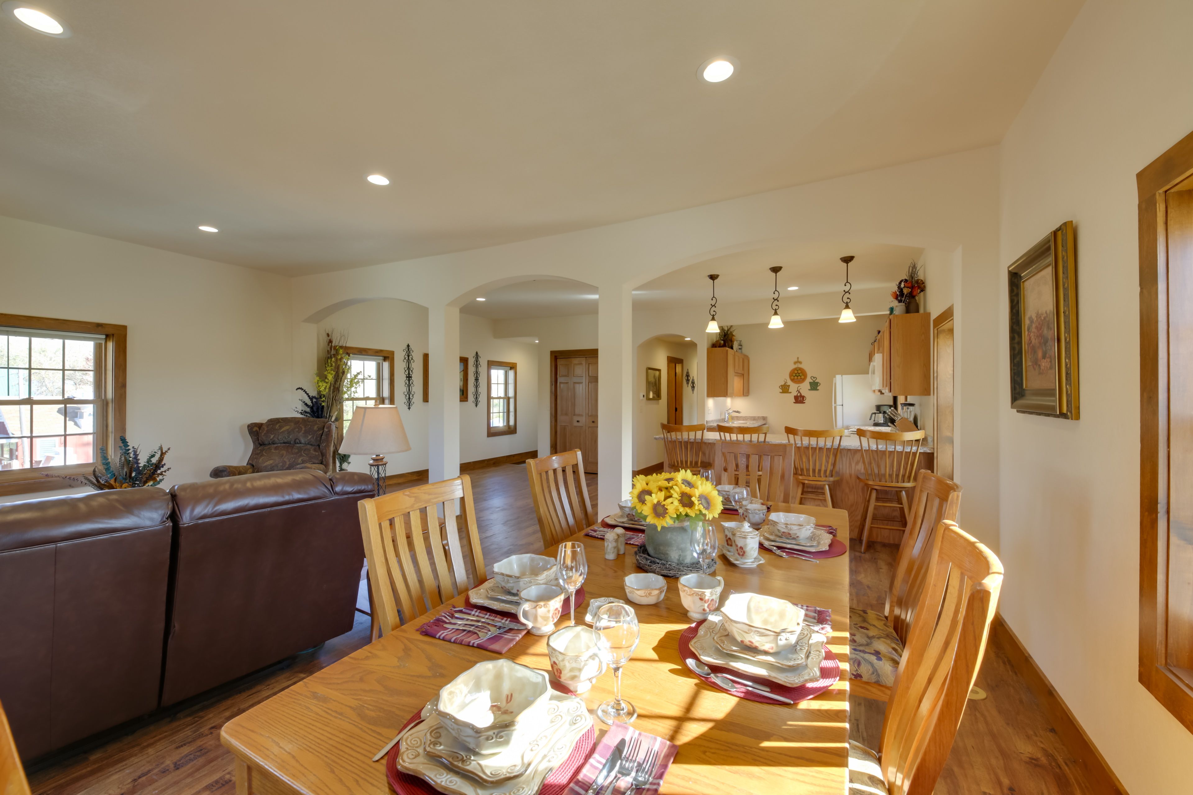 Campbellsport Vacation Rental | 3BR | 2BA | 1,750 Sq Ft | Stairs Required