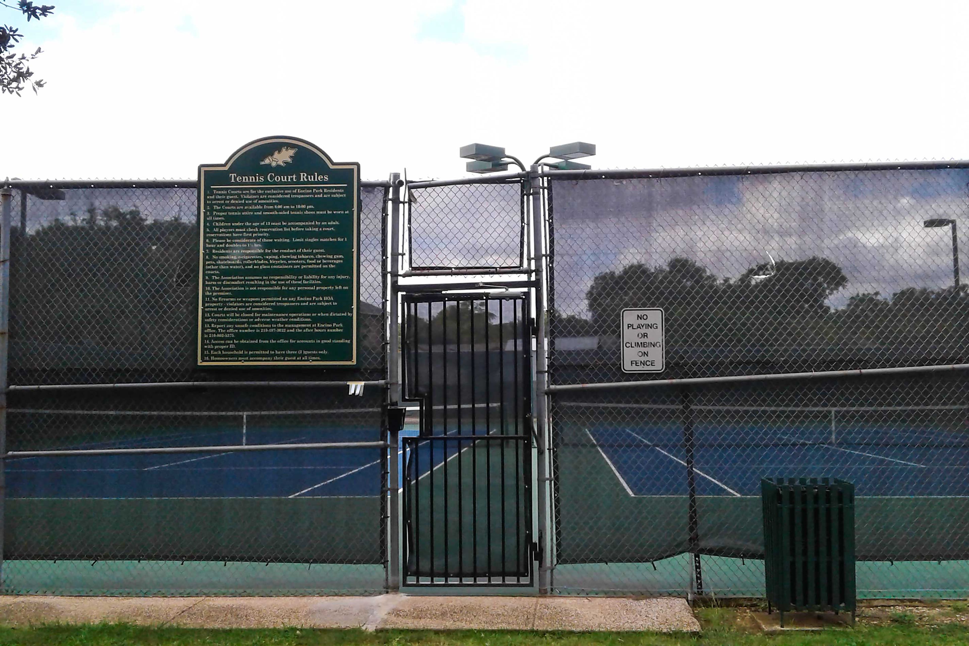 Community Tennis Court