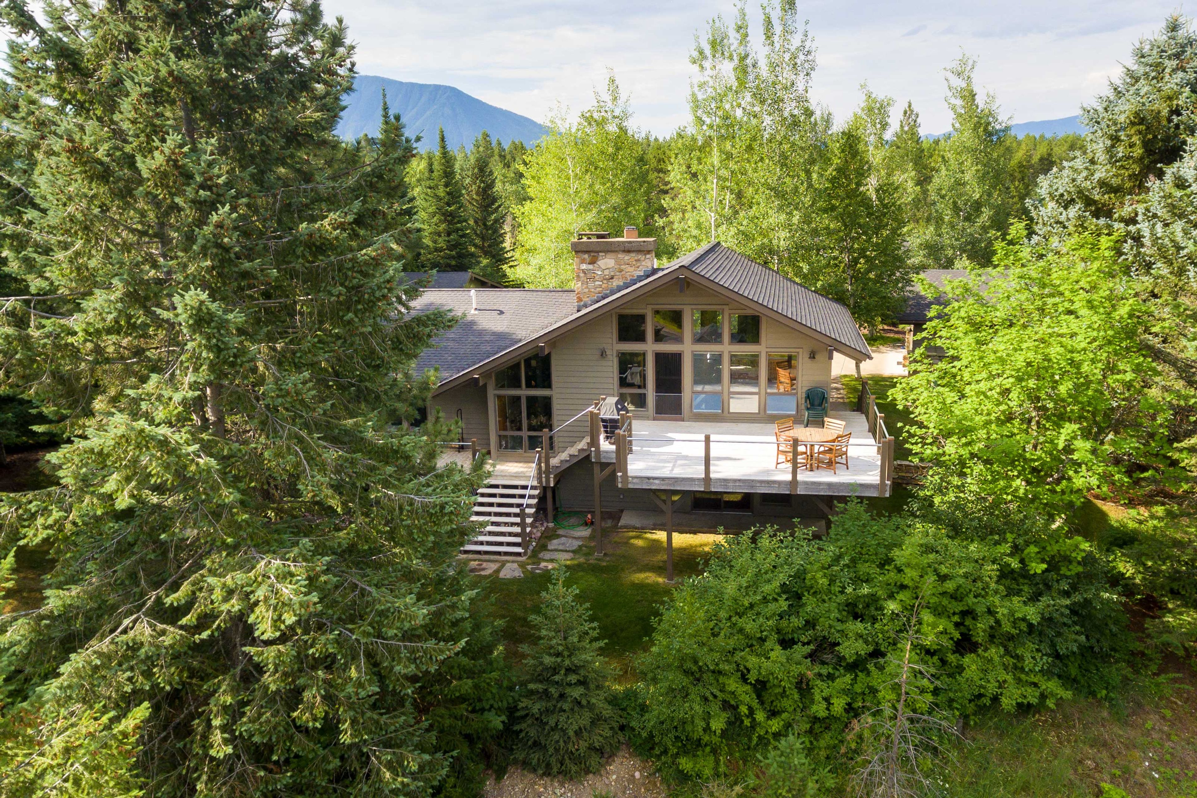 West Glacier Vacation Rental | 4BR | 3.5BA | 2,924 Sq Ft | Stairs to Access