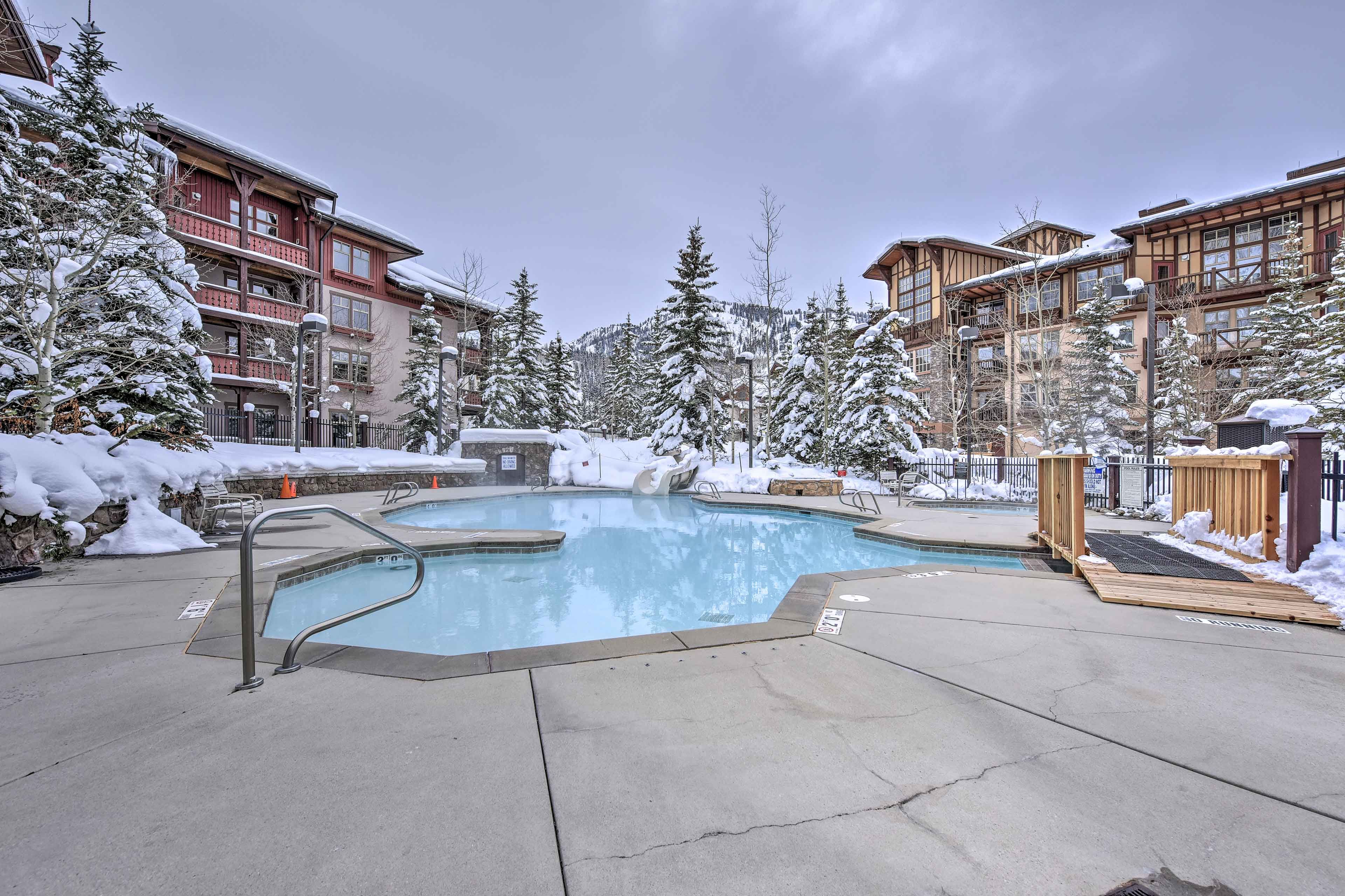 Community Amenities | Heated Pool | Hot Tub