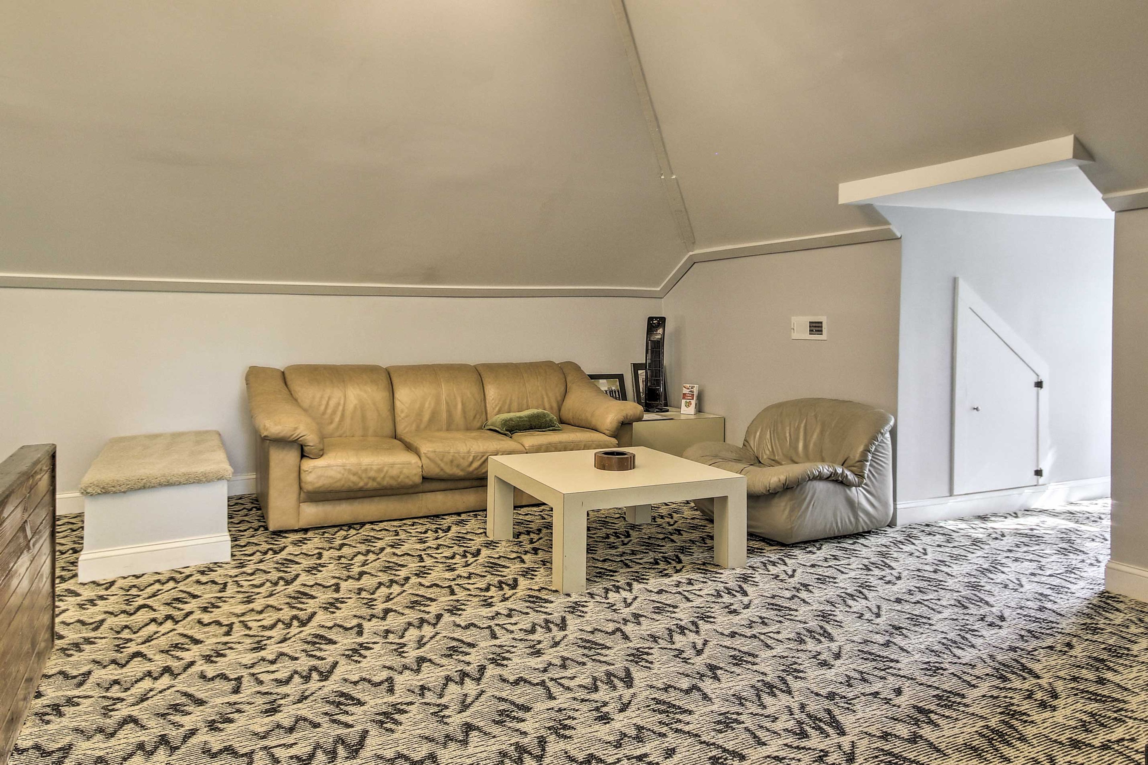 Lofted Living Area