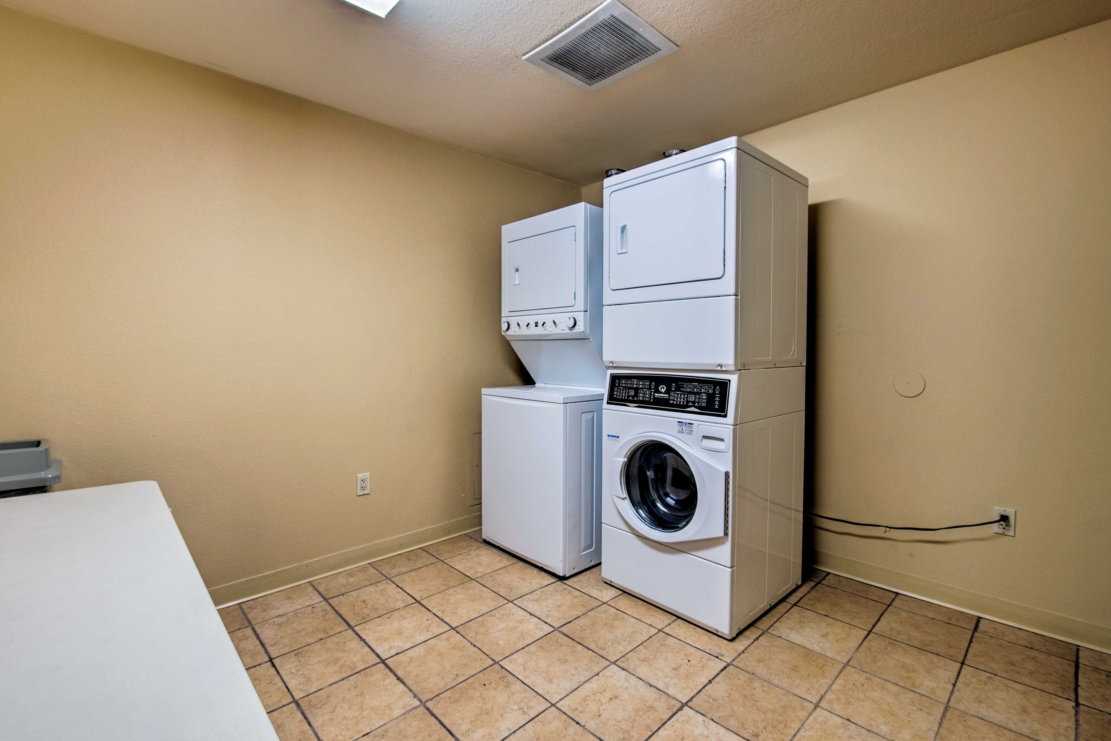 Shared Washers/Dryers
