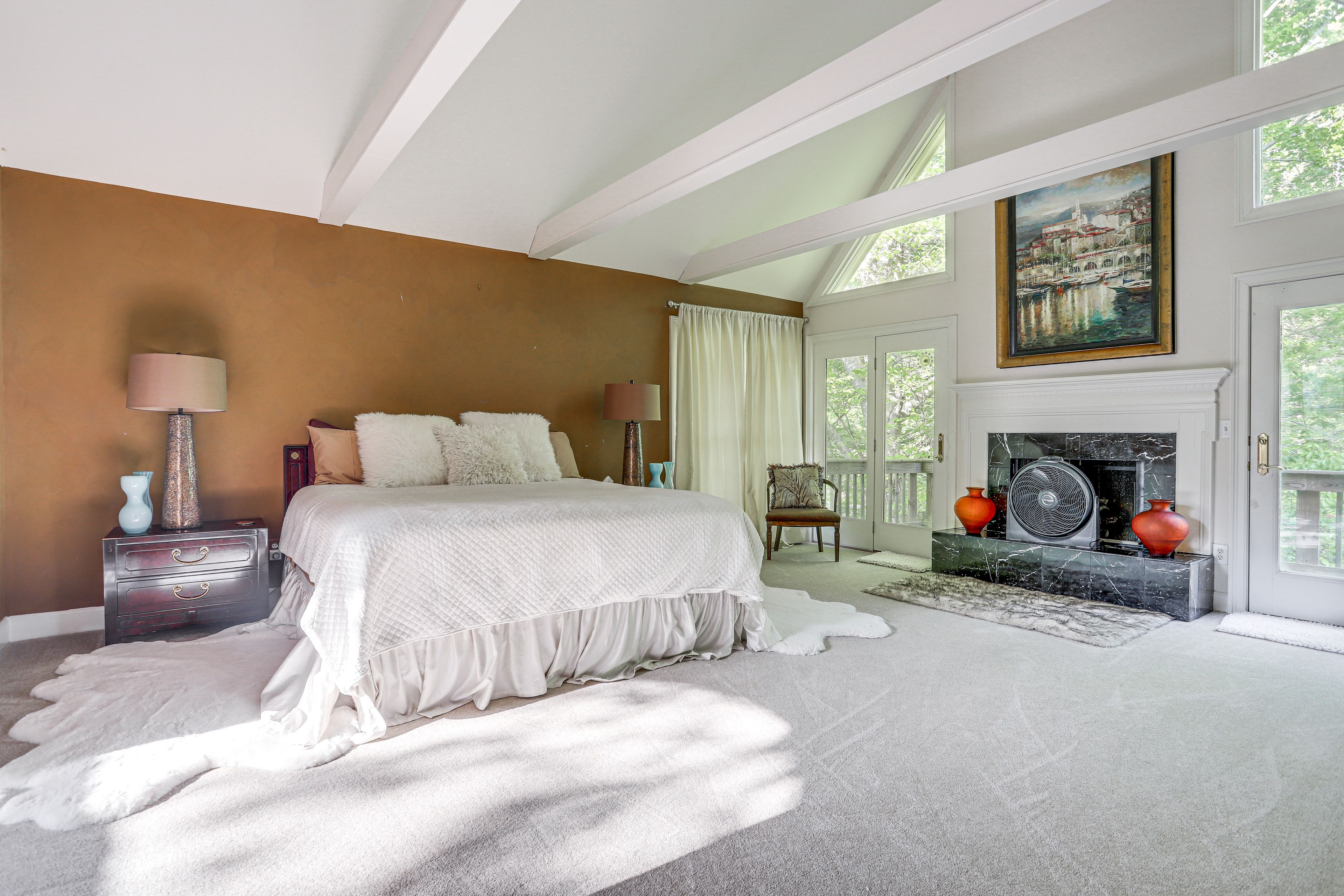 Bedroom 1 | 2nd Floor | King Bed | Flat-Screen TV