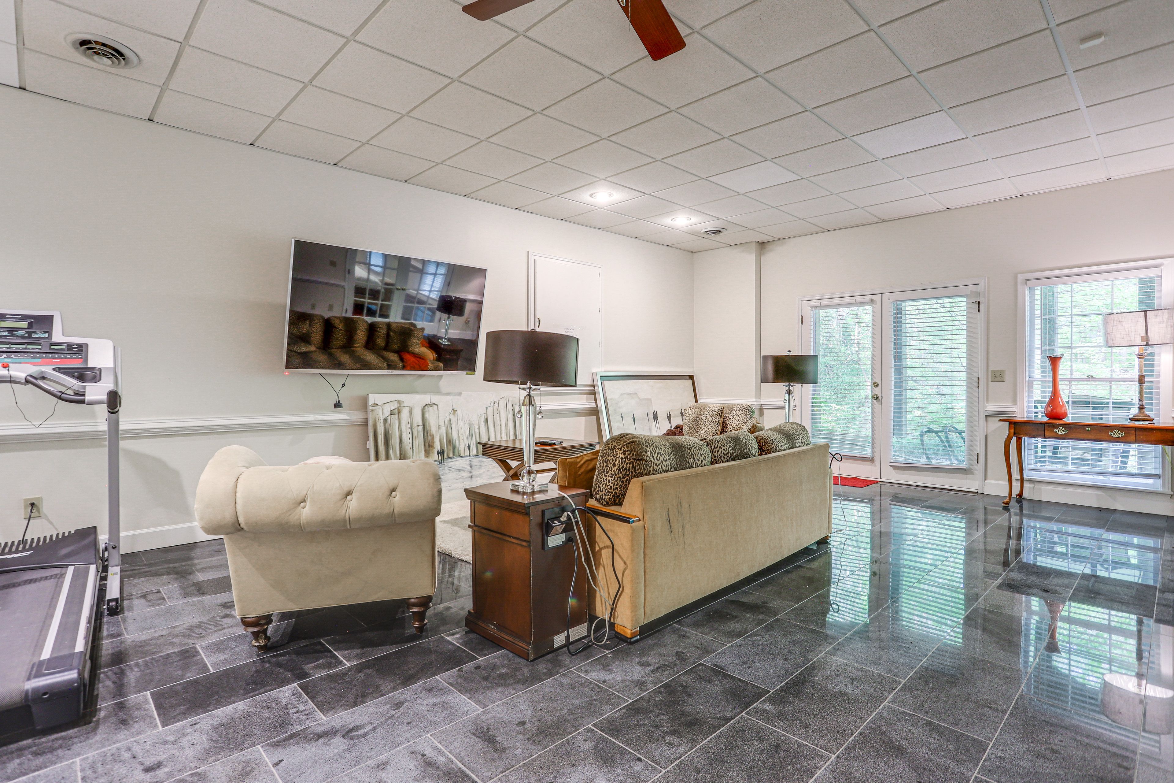 Lower Living Room | Basement