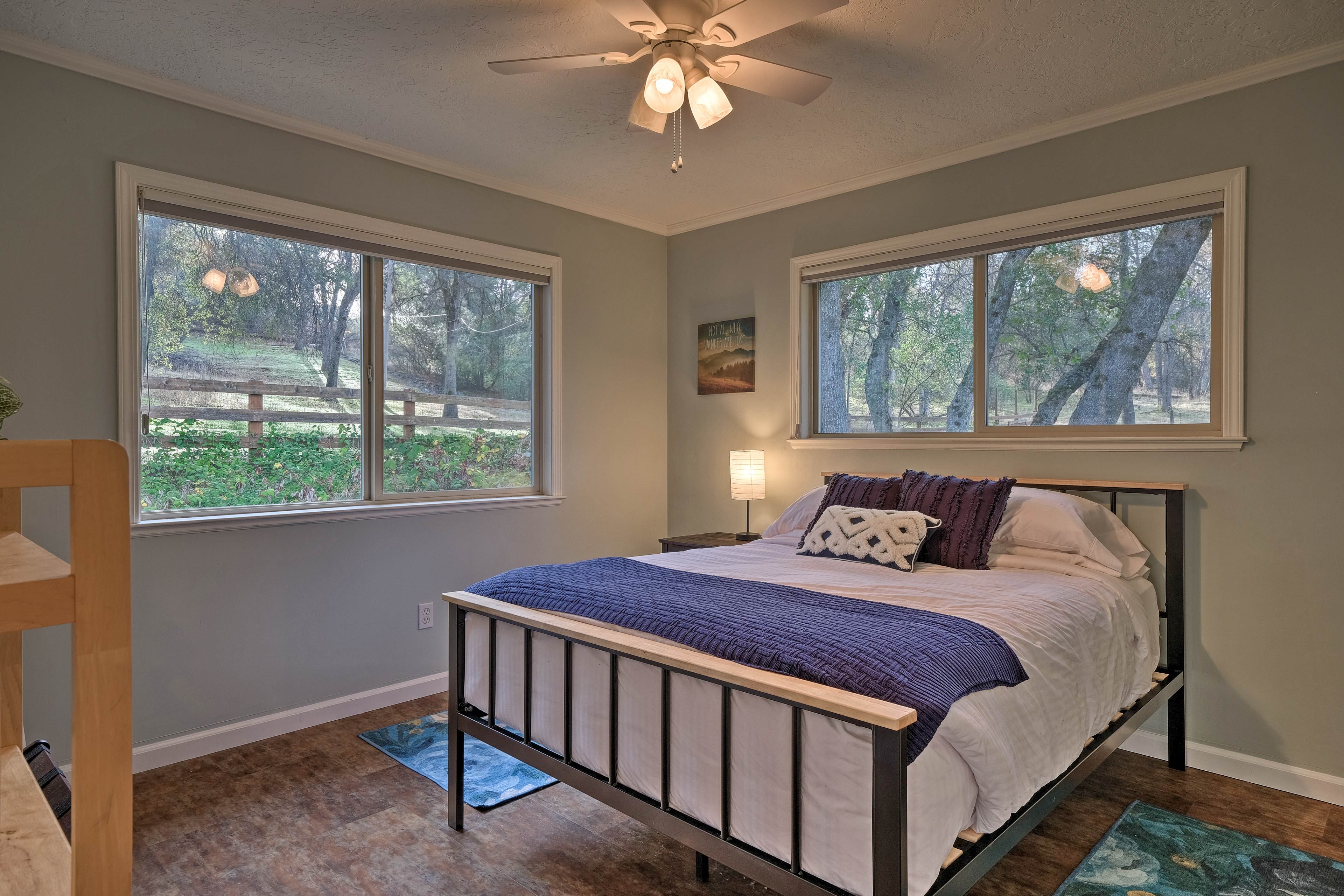 This third bedroom also features a queen bed.