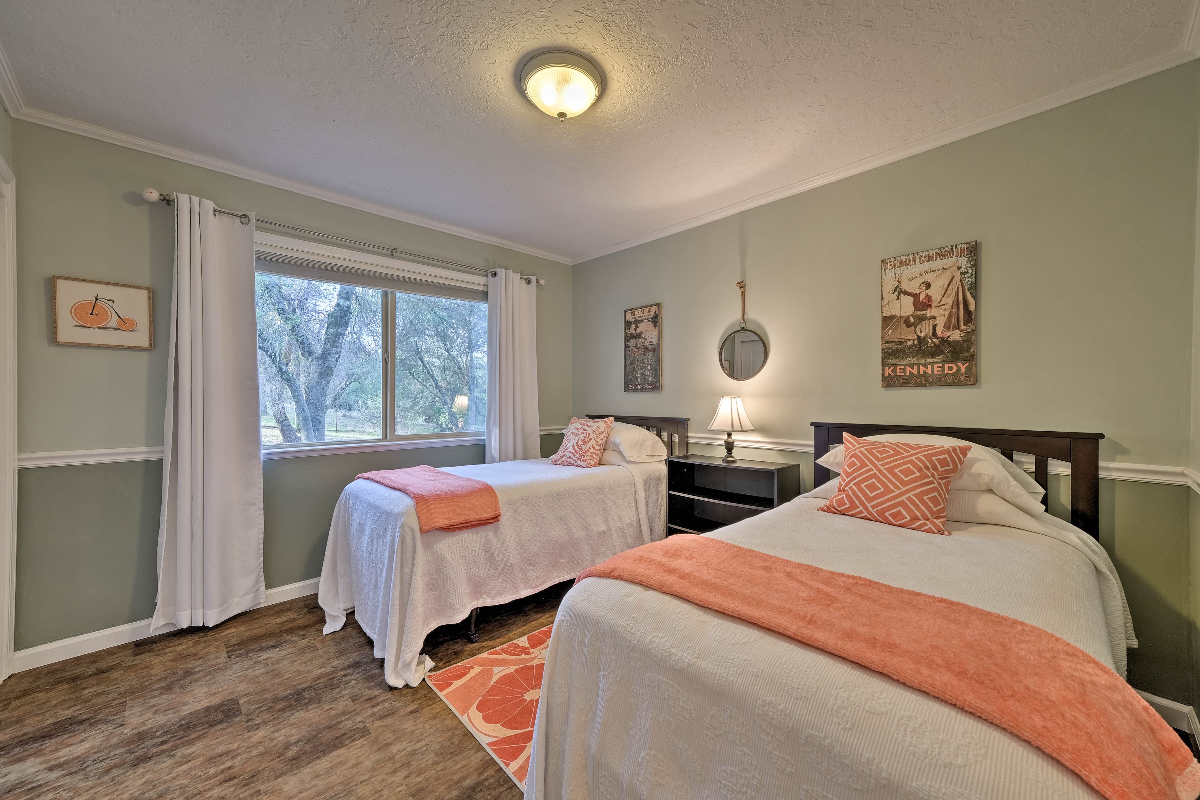 Kids will love this twin bedroom.