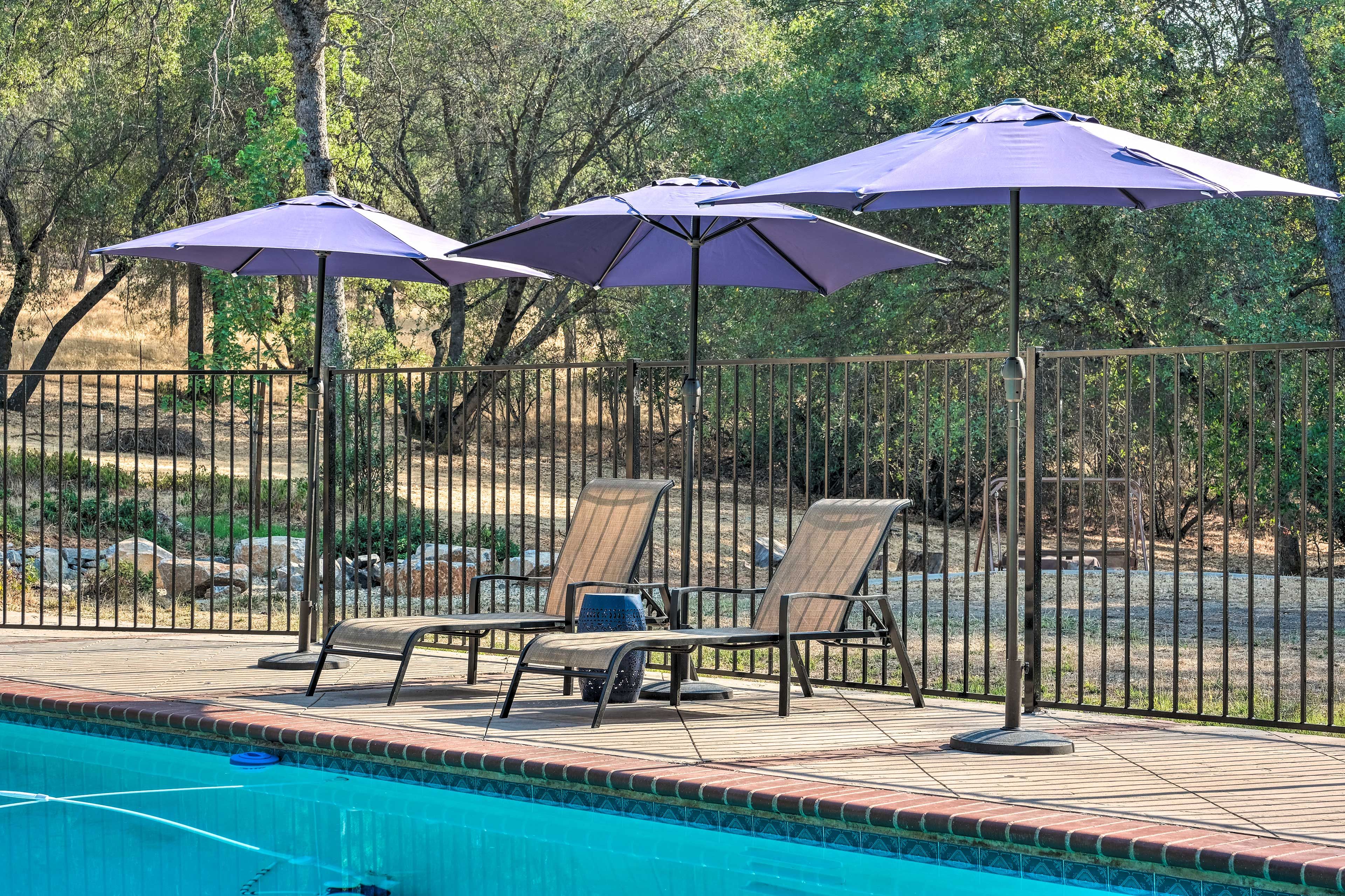Sunbathe in these chaise lounge chairs.